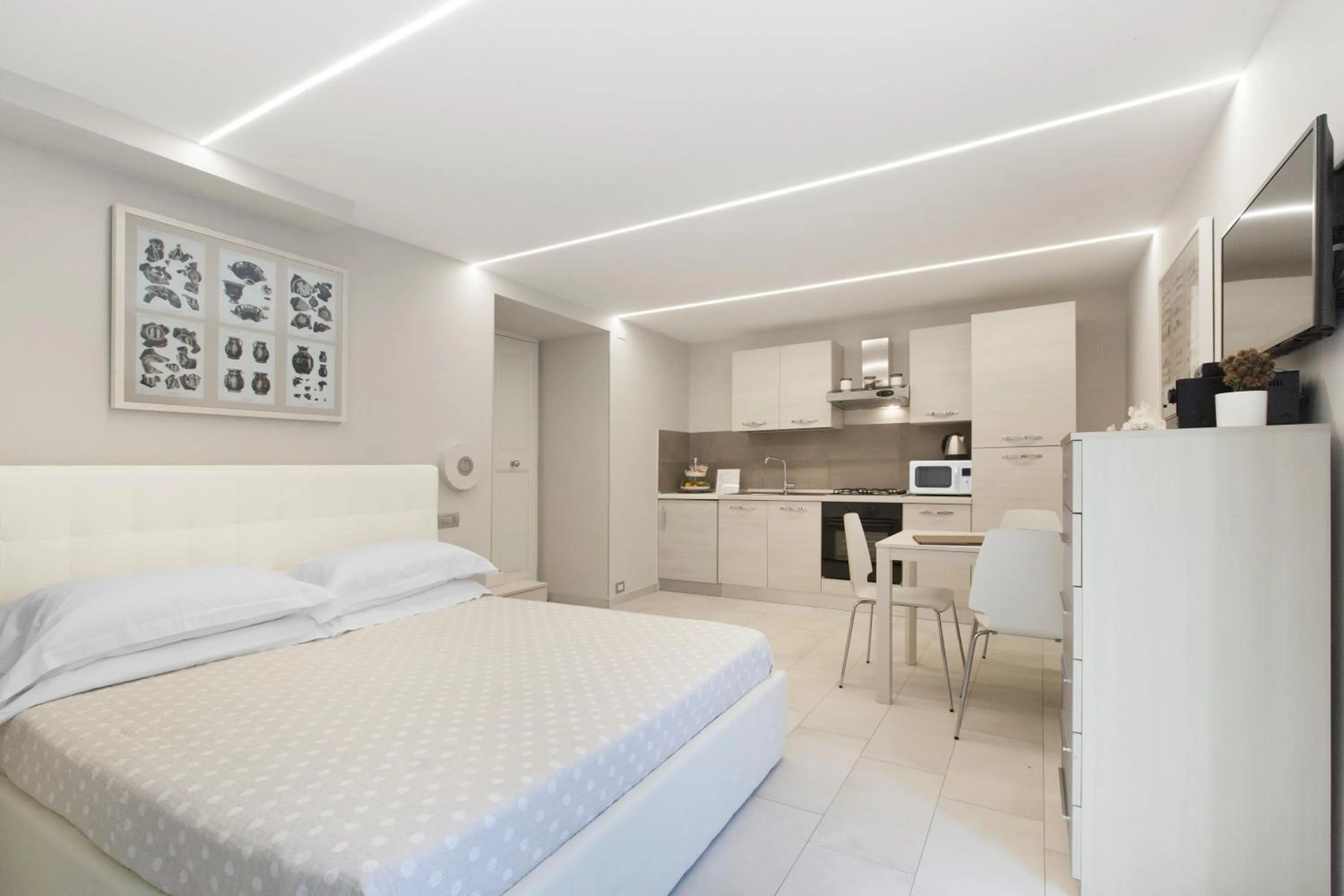 Kitchen or kitchenette, Bed in Antica Dimora Magi