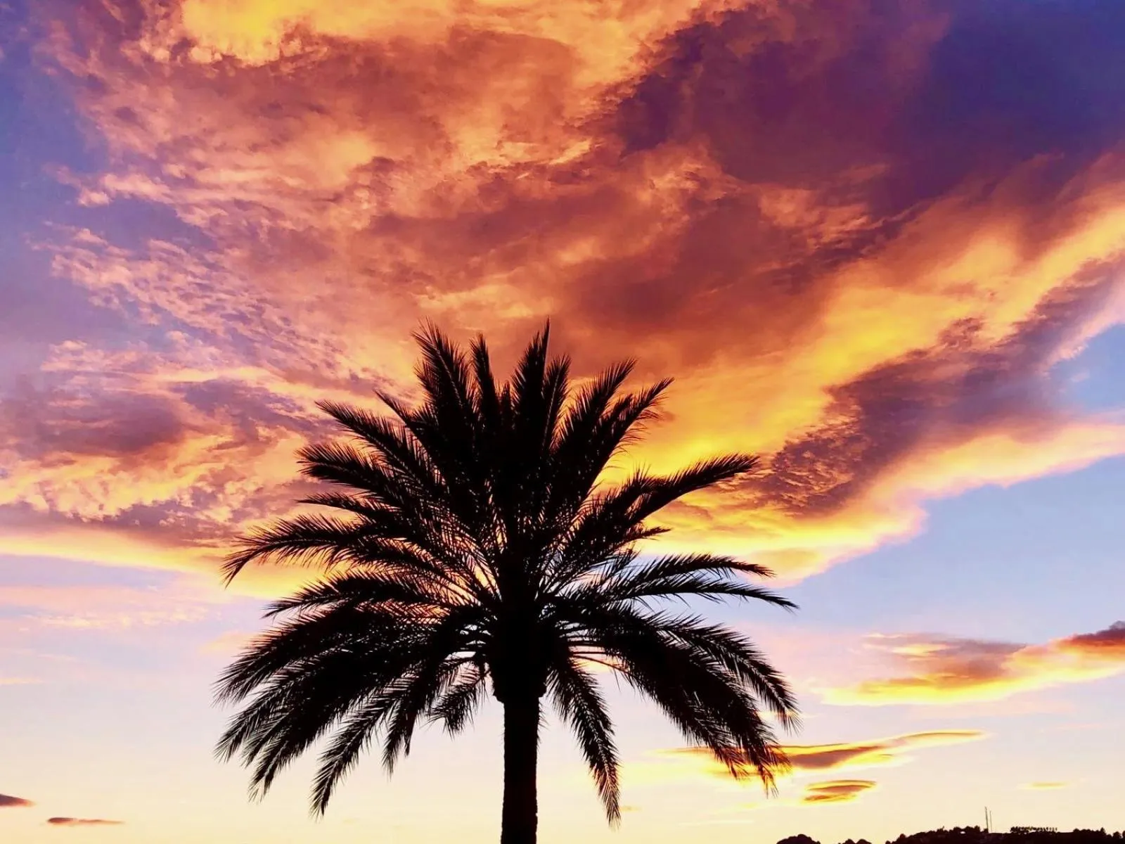 Sunset in Apartamento Villa Joya