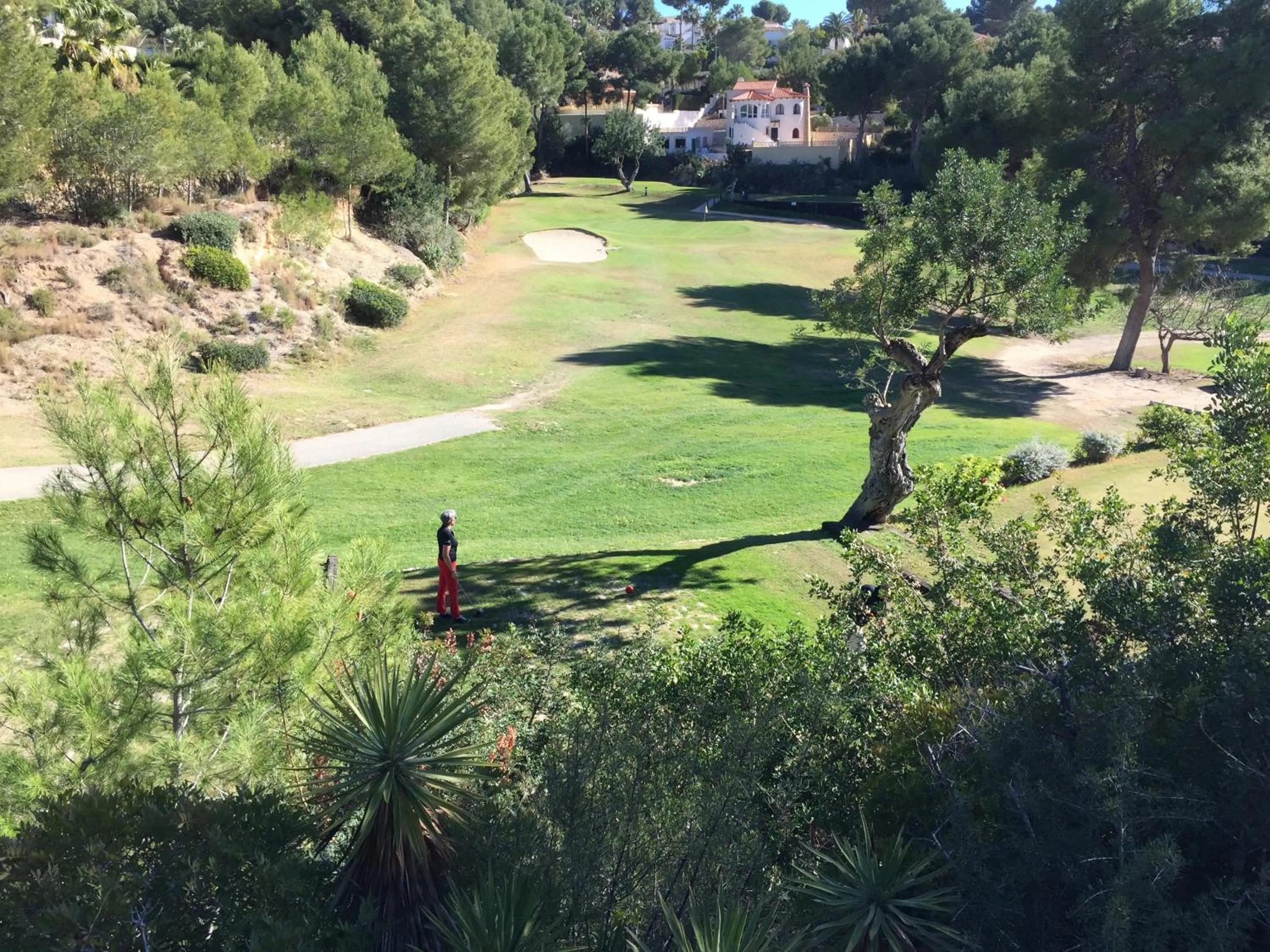 Golfcourse in Apartamento Villa Joya