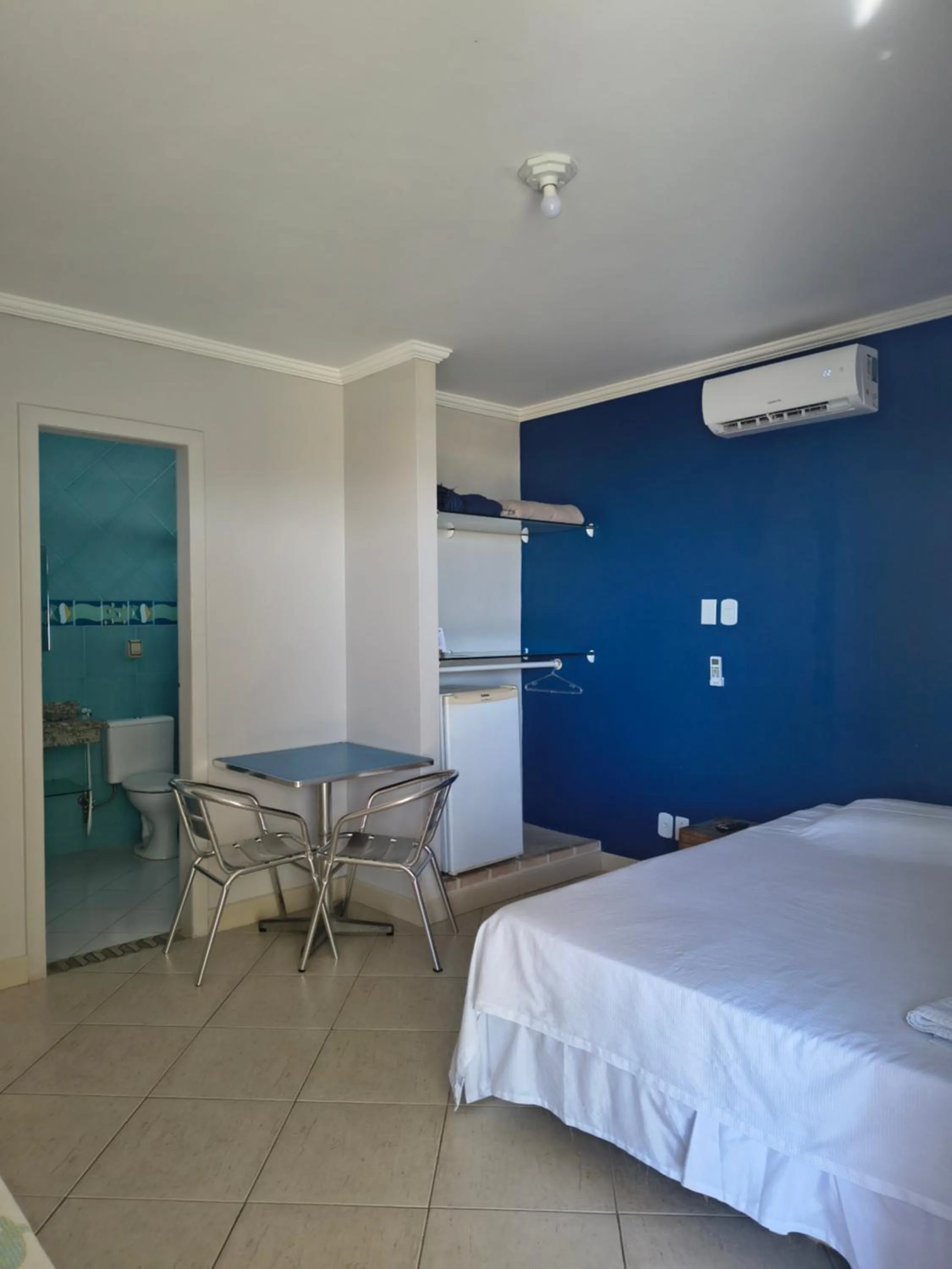 Bed in Pousada On Shore