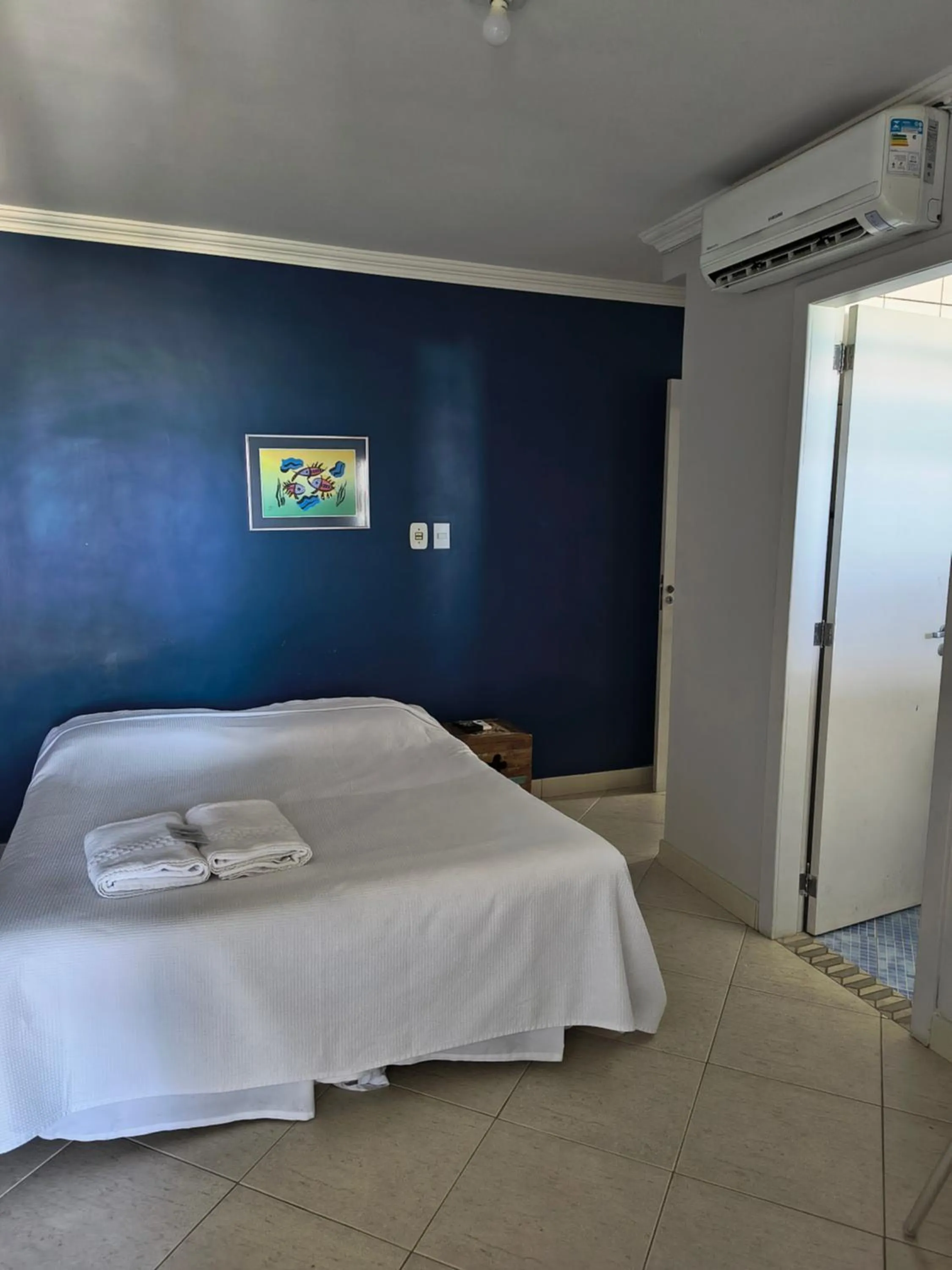 Bed in Pousada On Shore