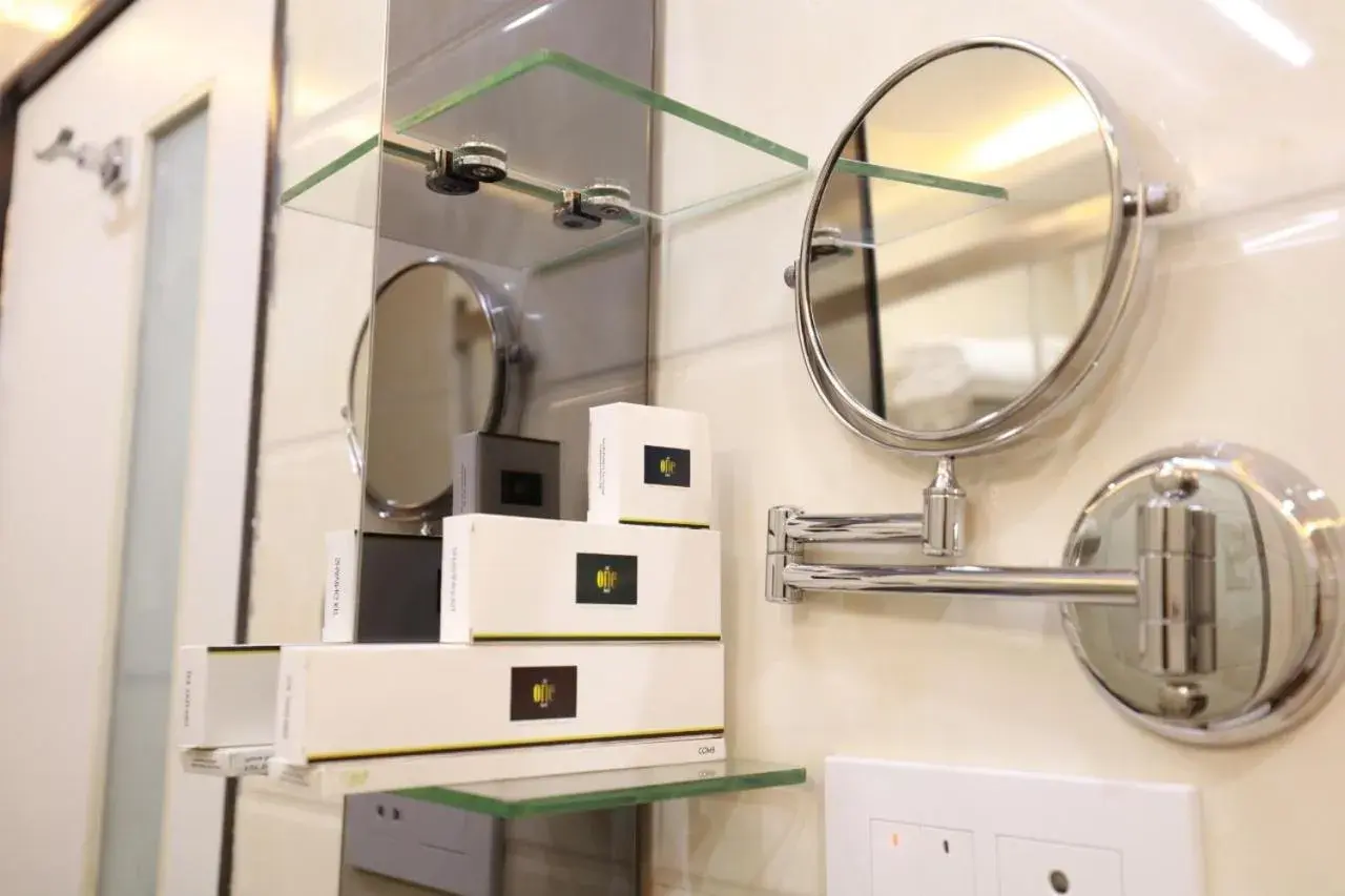 Bathroom in The One Hotel Bathroom in The One Hotel