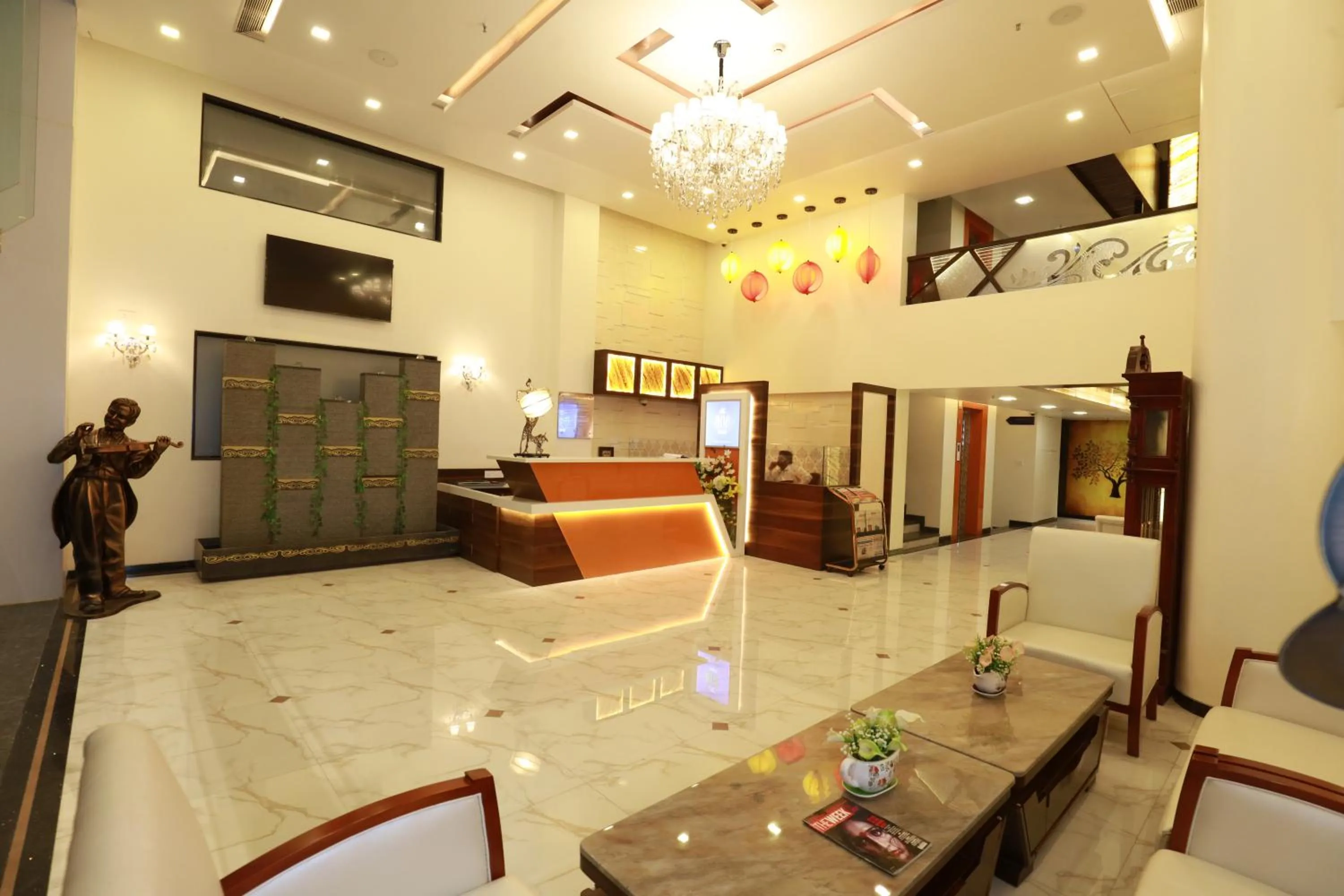 Lobby or reception in The One Hotel