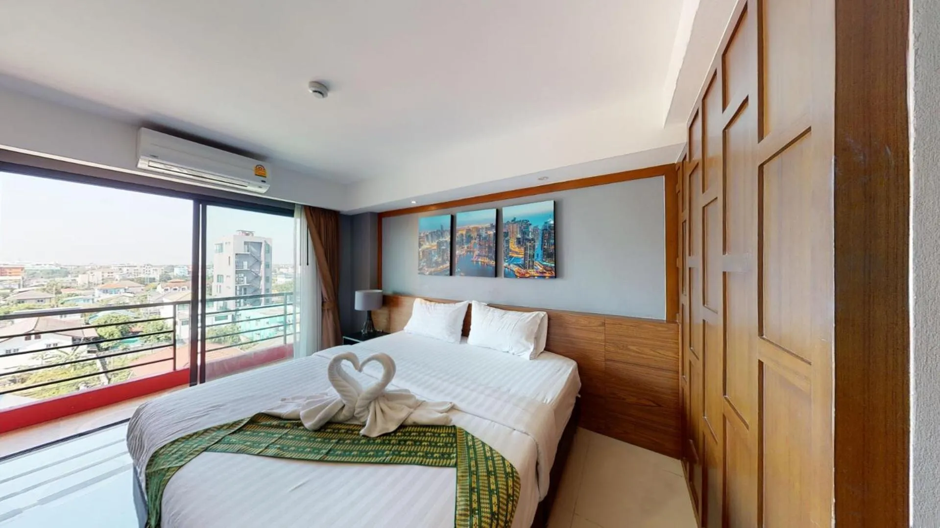 Bed in PP@Hotel Rangsit