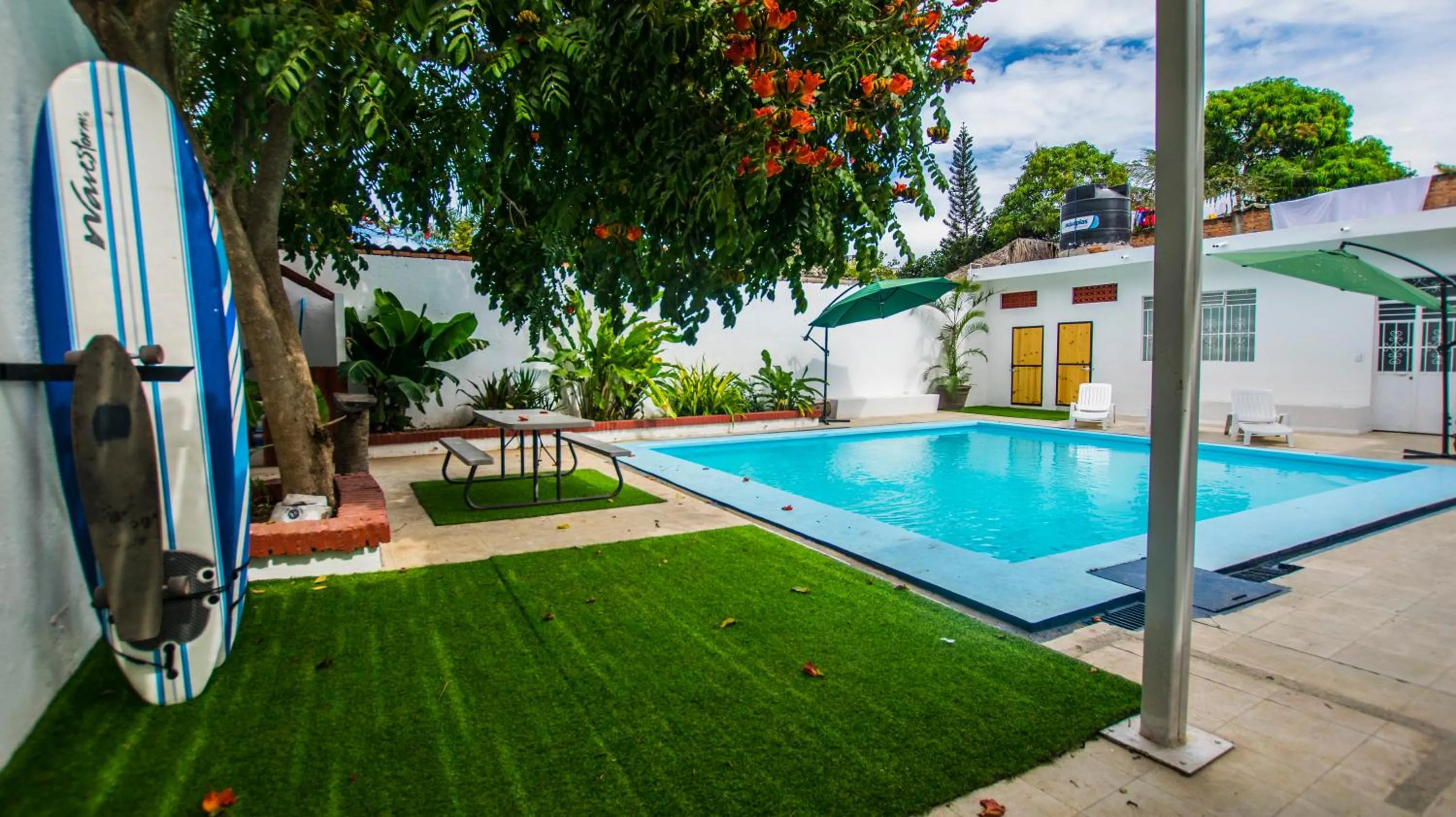 Swimming pool in Casa Pancho Playa