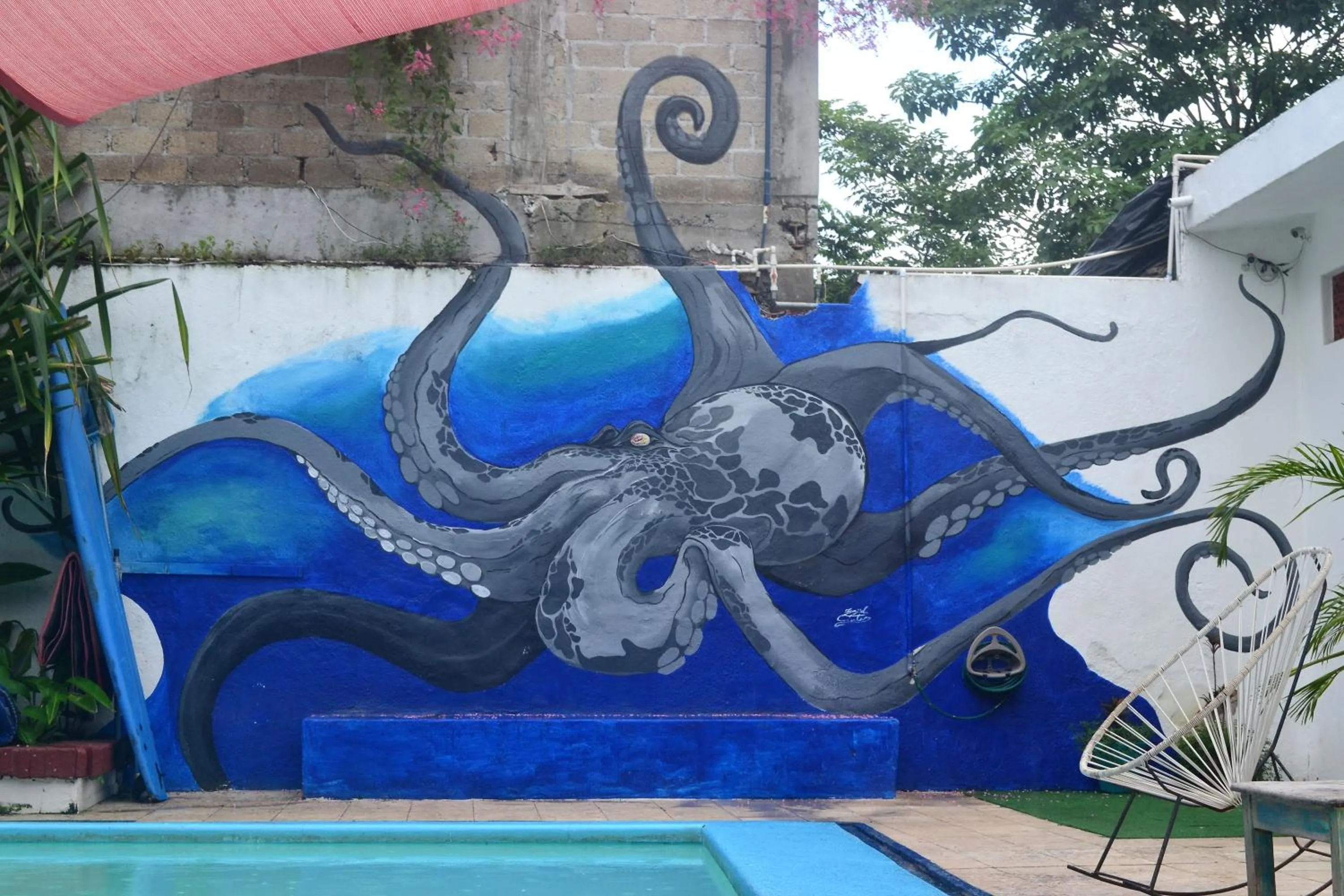Swimming pool in Casa Pancho Playa