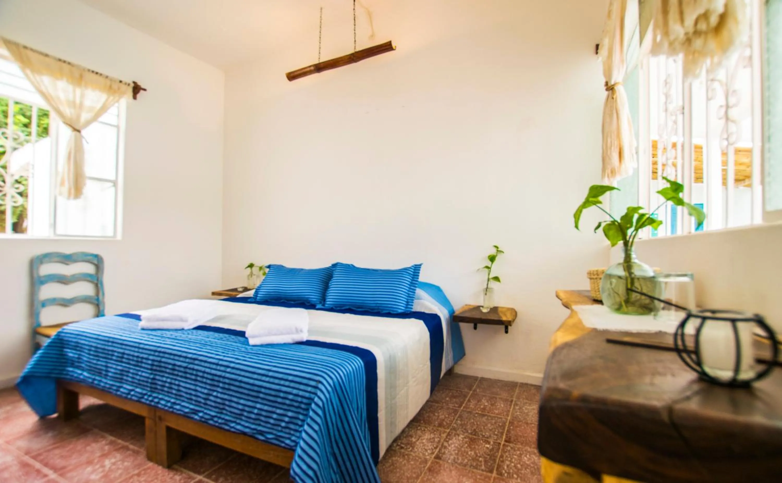 Photo of the whole room, Bed in Casa Pancho Playa