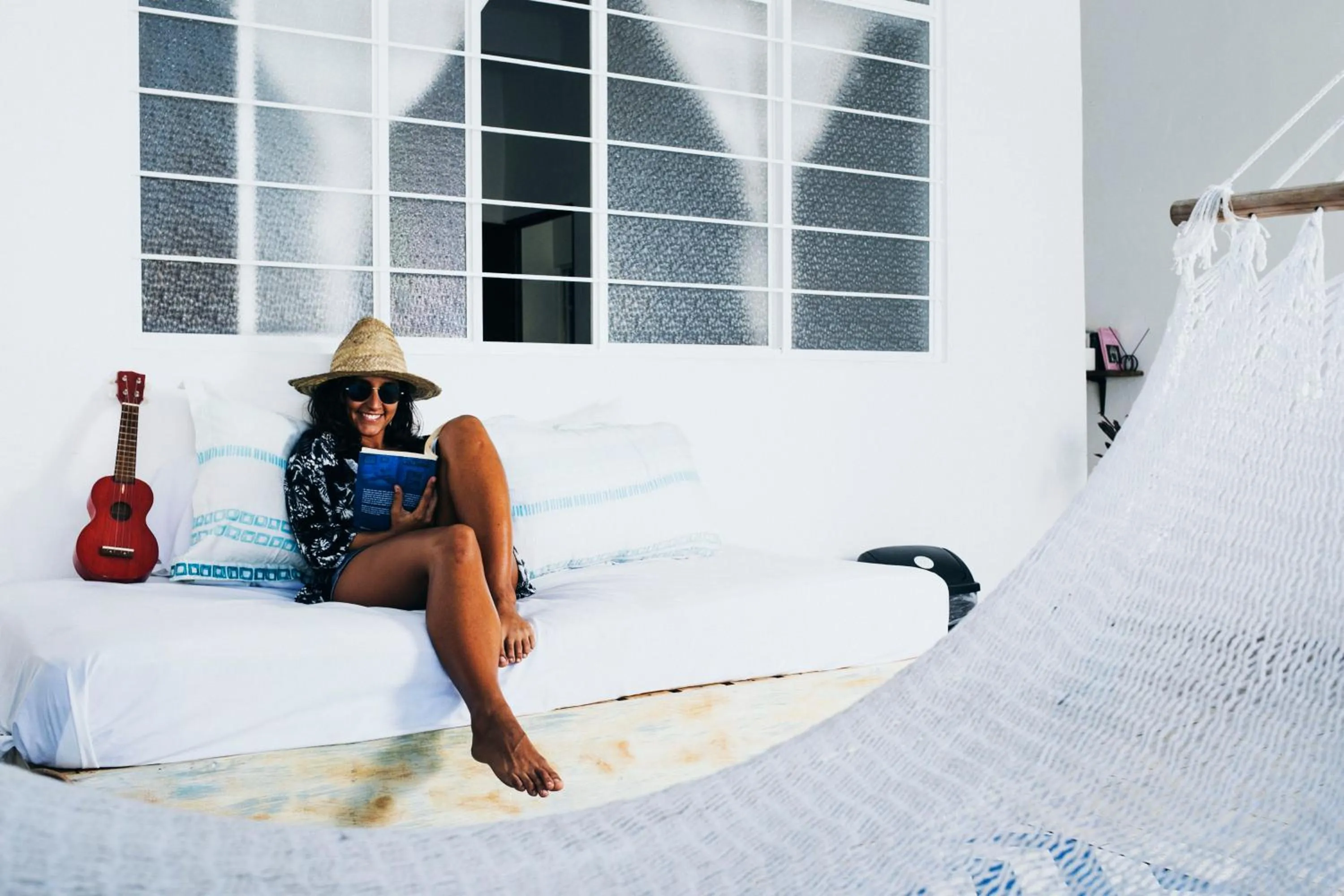 People, Bed in Casa Pancho Playa