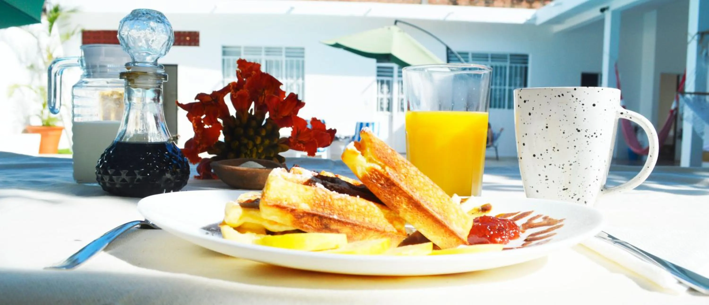 Breakfast in Casa Pancho Playa