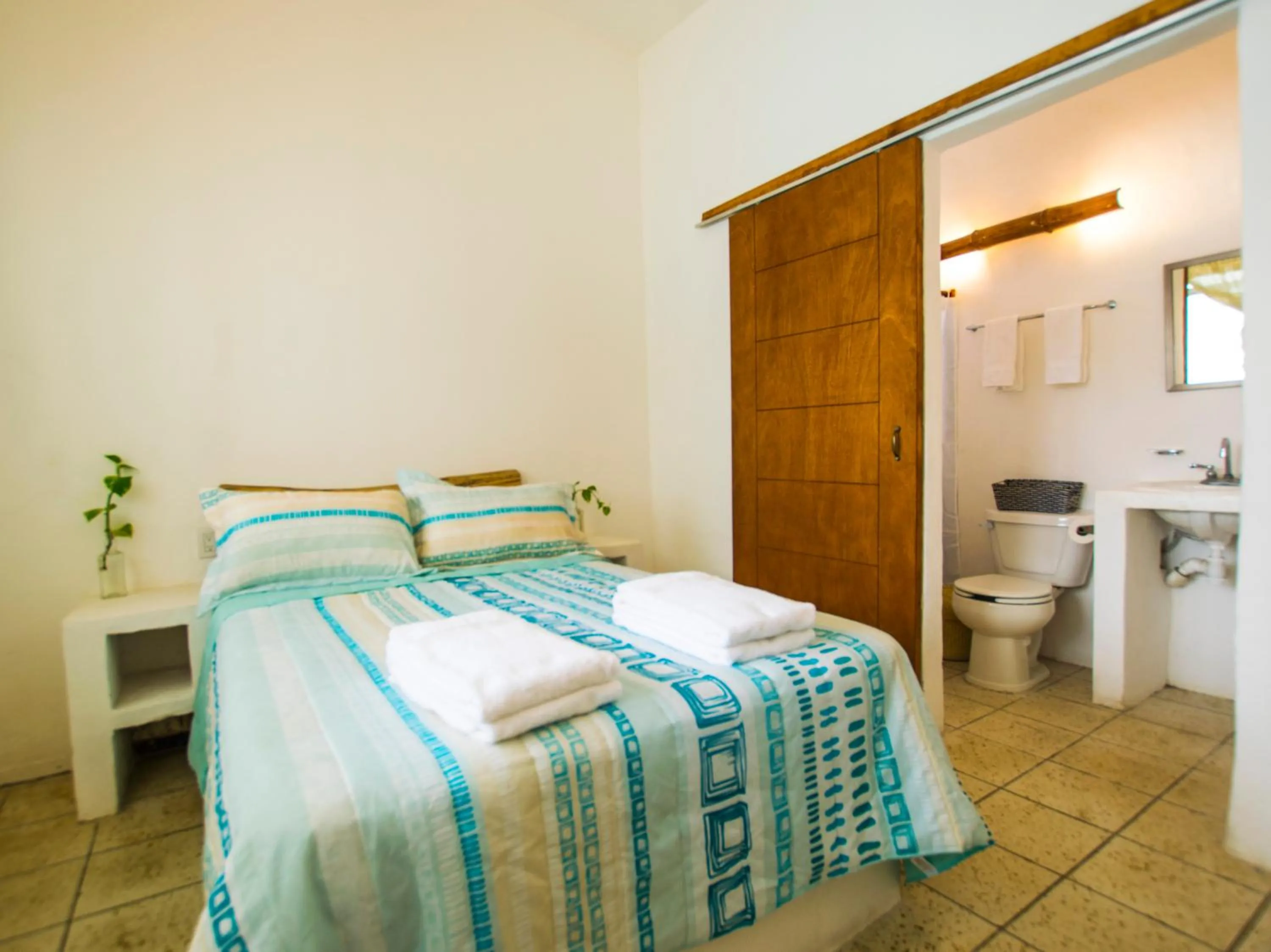 Bed in Casa Pancho Playa