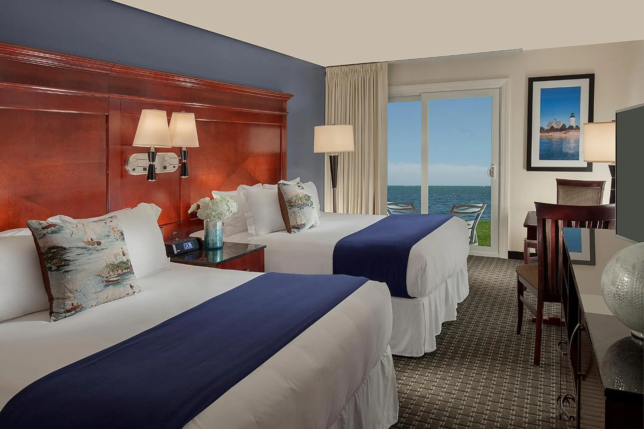 Bedroom in Ocean Mist Hotel