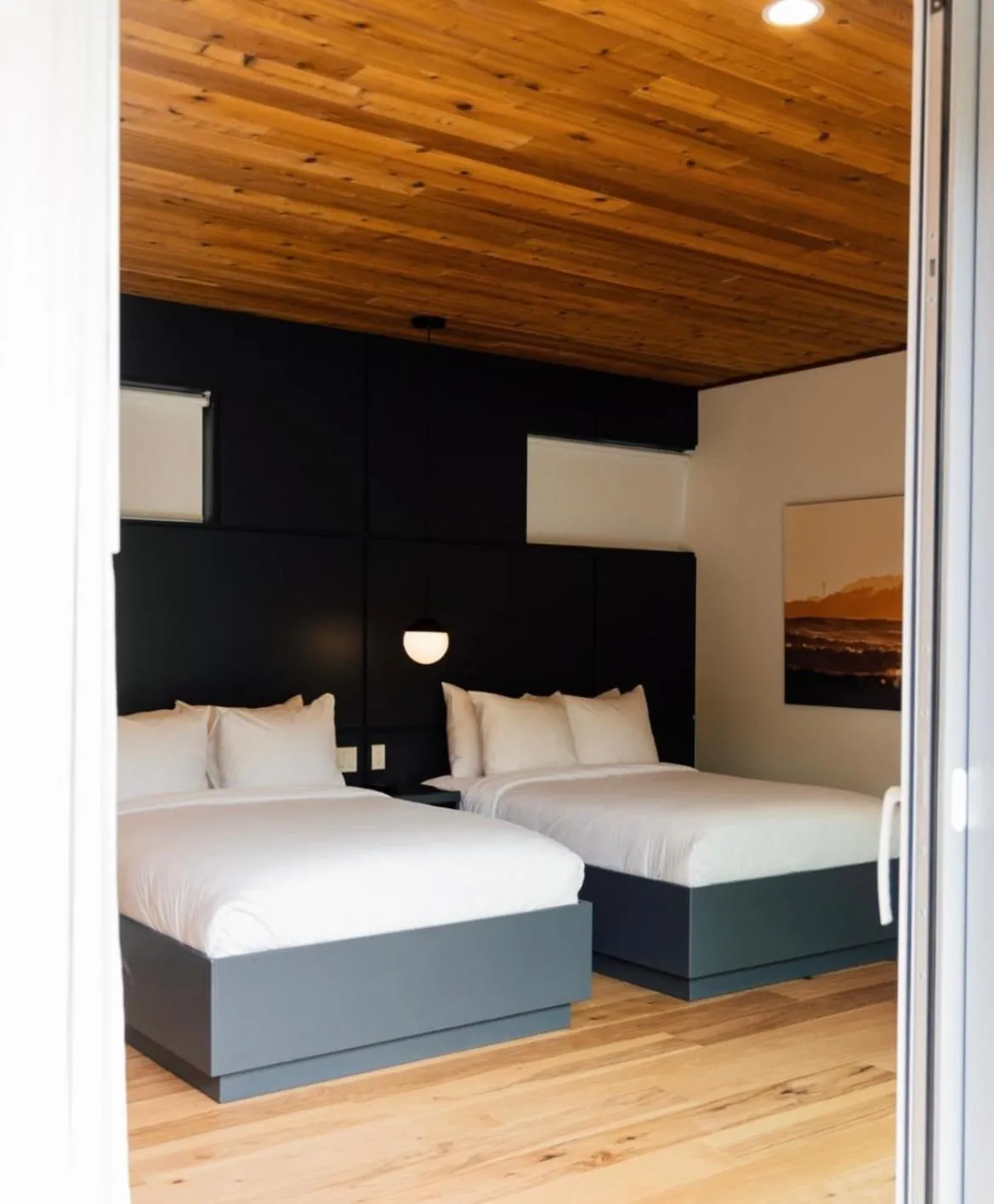 Bed in Duffin Cove Resort