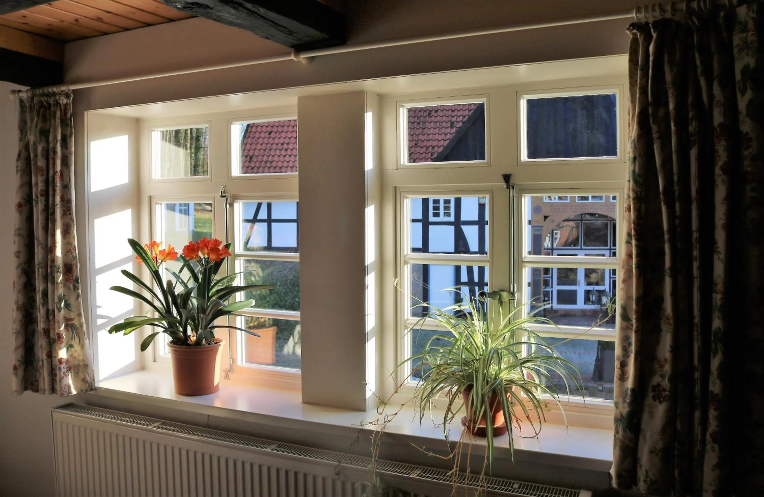 Inner courtyard view in Appartementhotel Blomberger Hof