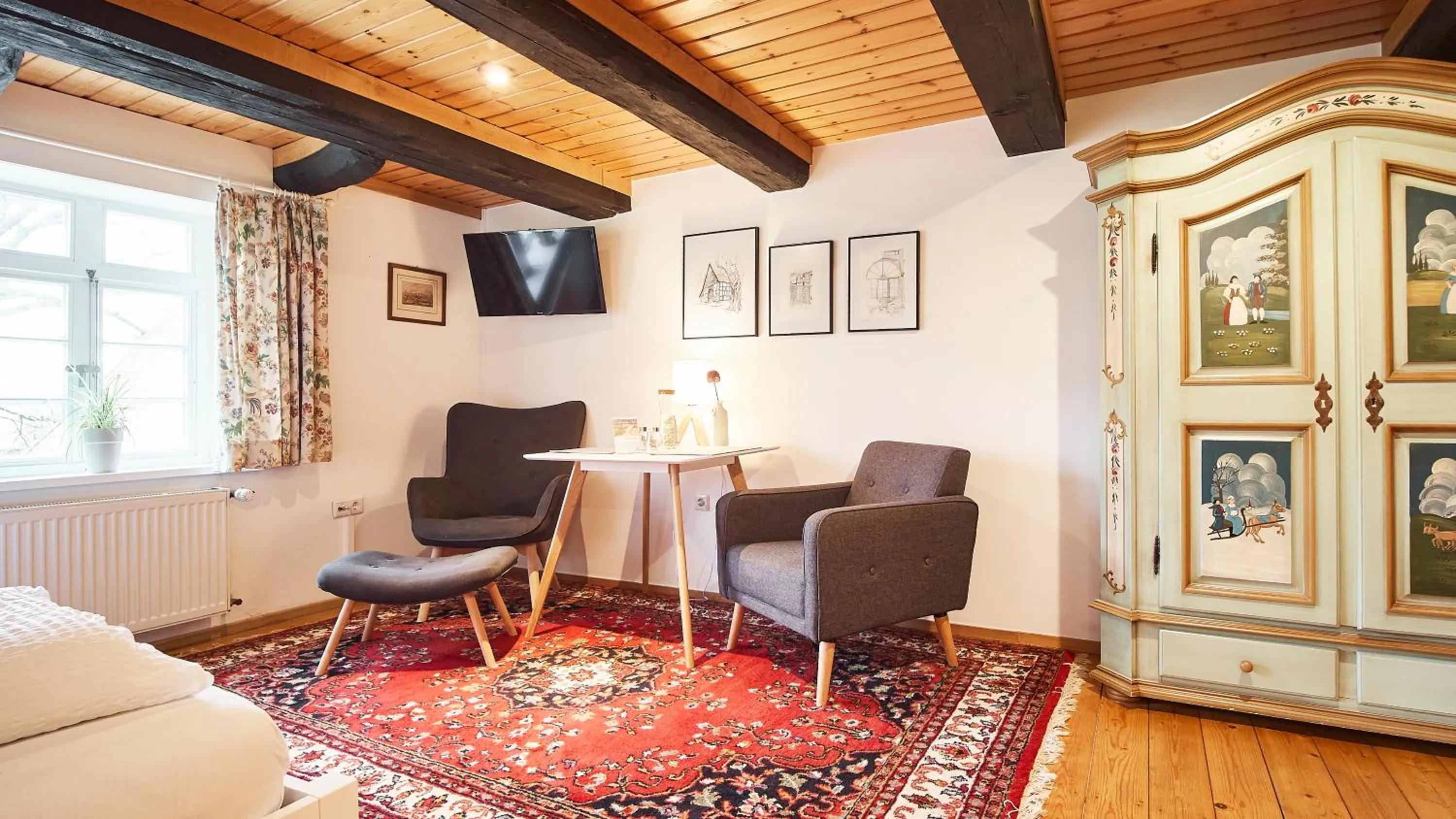 Living room in Appartementhotel Blomberger Hof