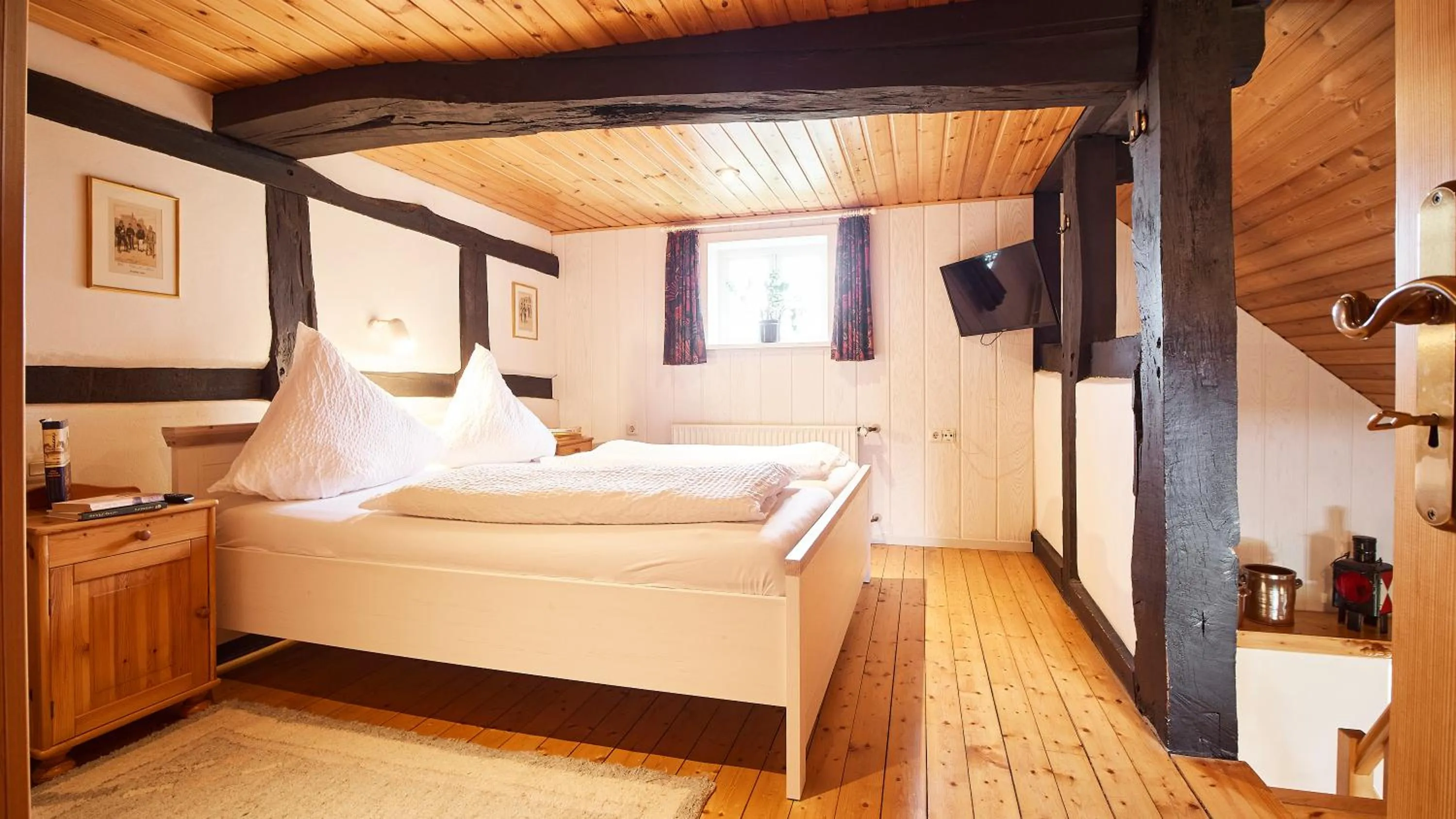 Bedroom, Bed in Appartementhotel Blomberger Hof