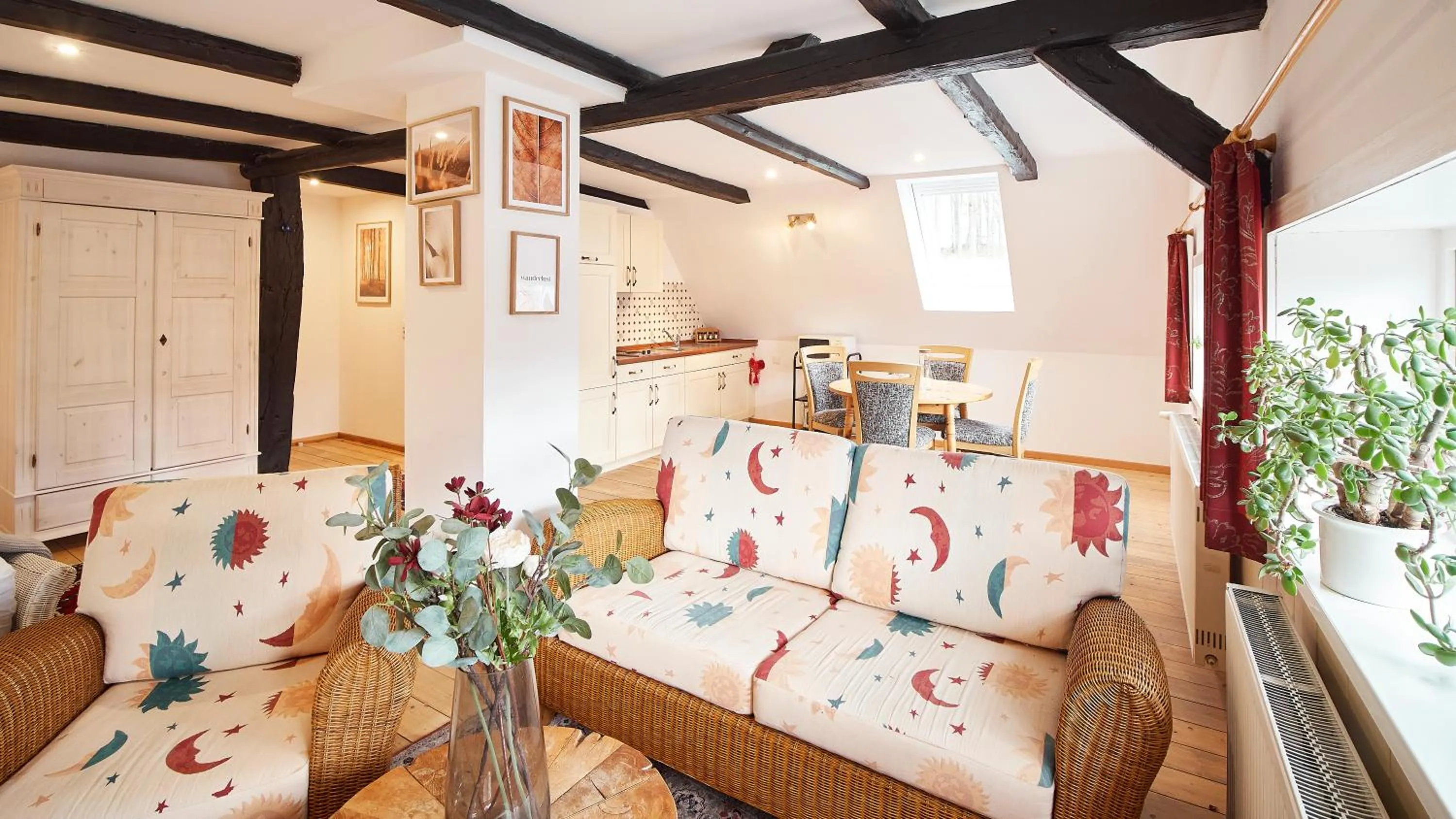 Living room in Appartementhotel Blomberger Hof