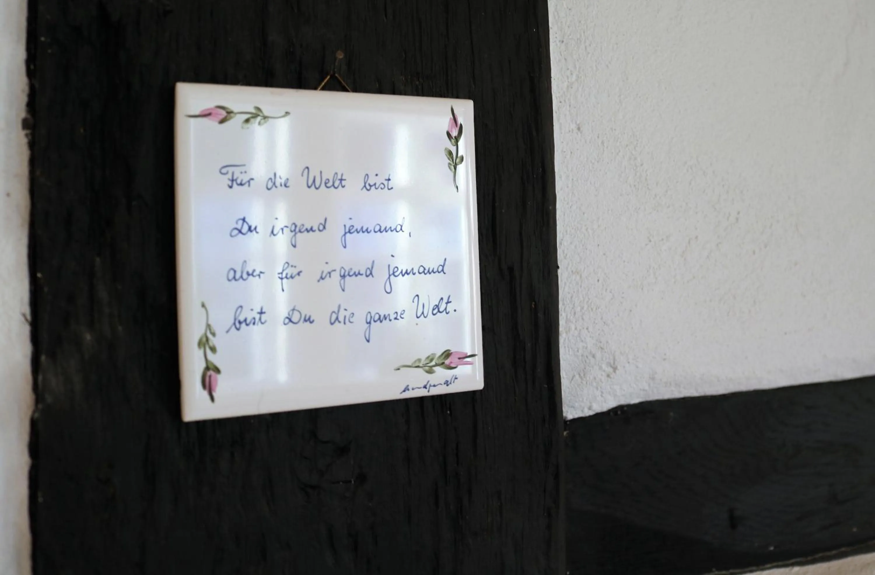 Decorative detail in Appartementhotel Blomberger Hof