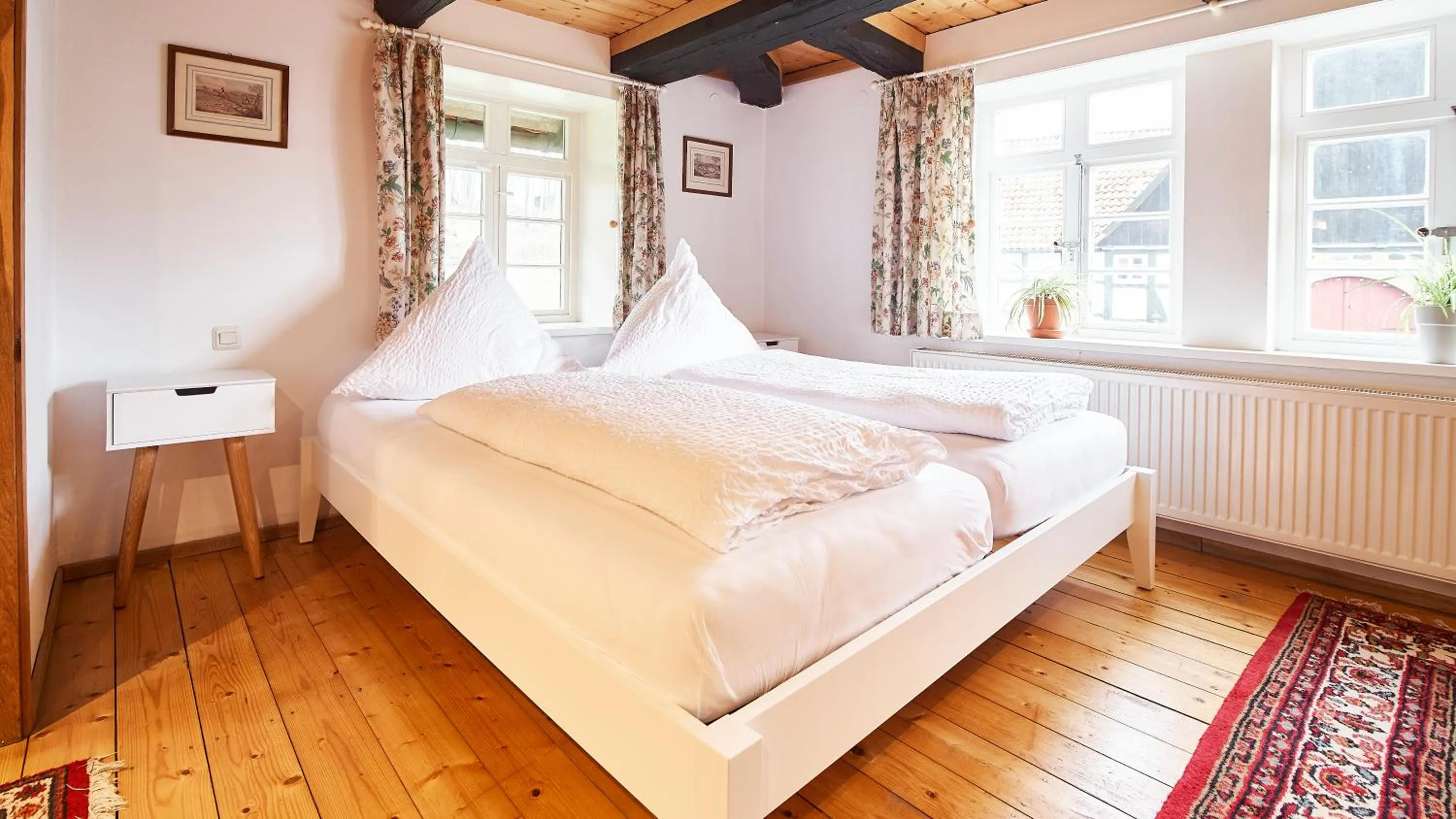 Bed in Appartementhotel Blomberger Hof