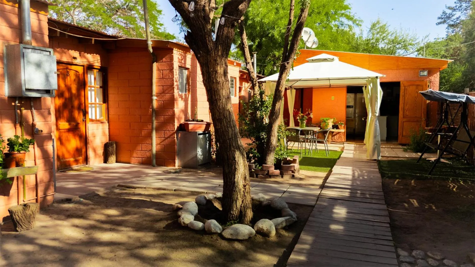 Garden in Hostal Perita