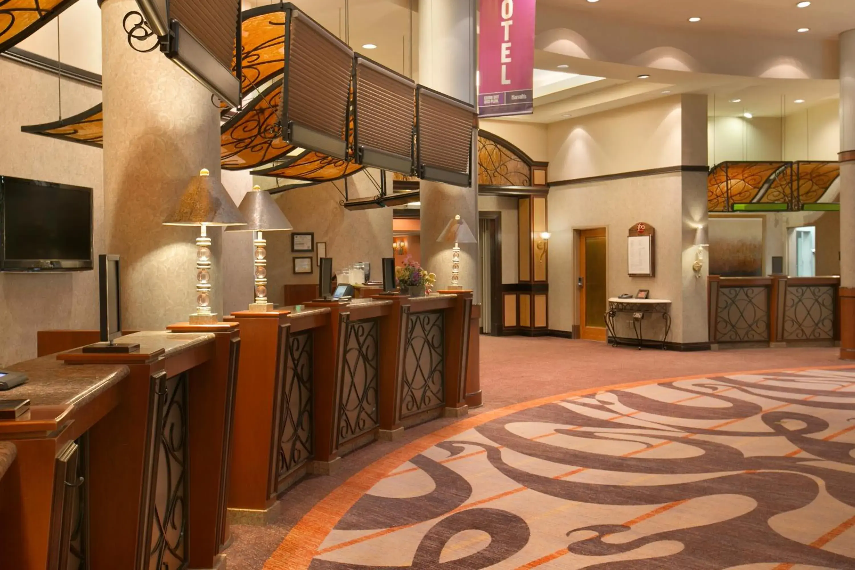 Lobby or reception in Harrah's Council Bluffs, A Caesars Destination Lobby or reception in Harrah's Council Bluffs, A Caesars Destination