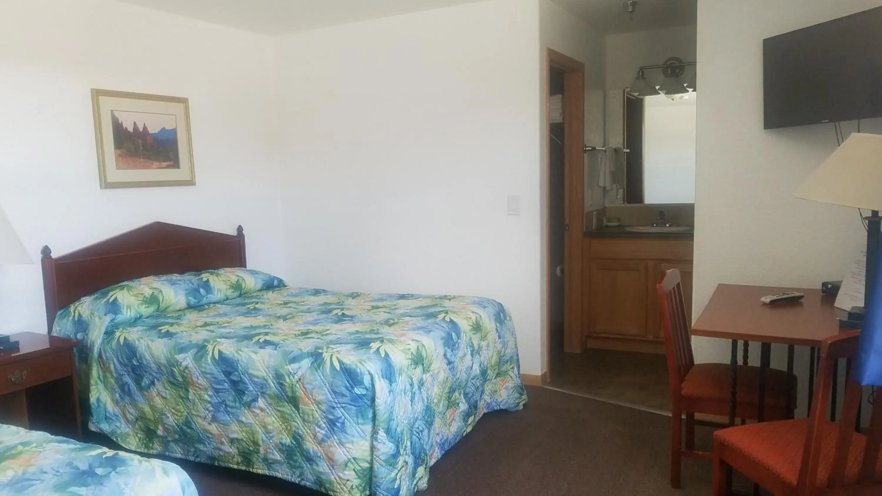 Bed in Howard's Motel Bed in Howard's Motel