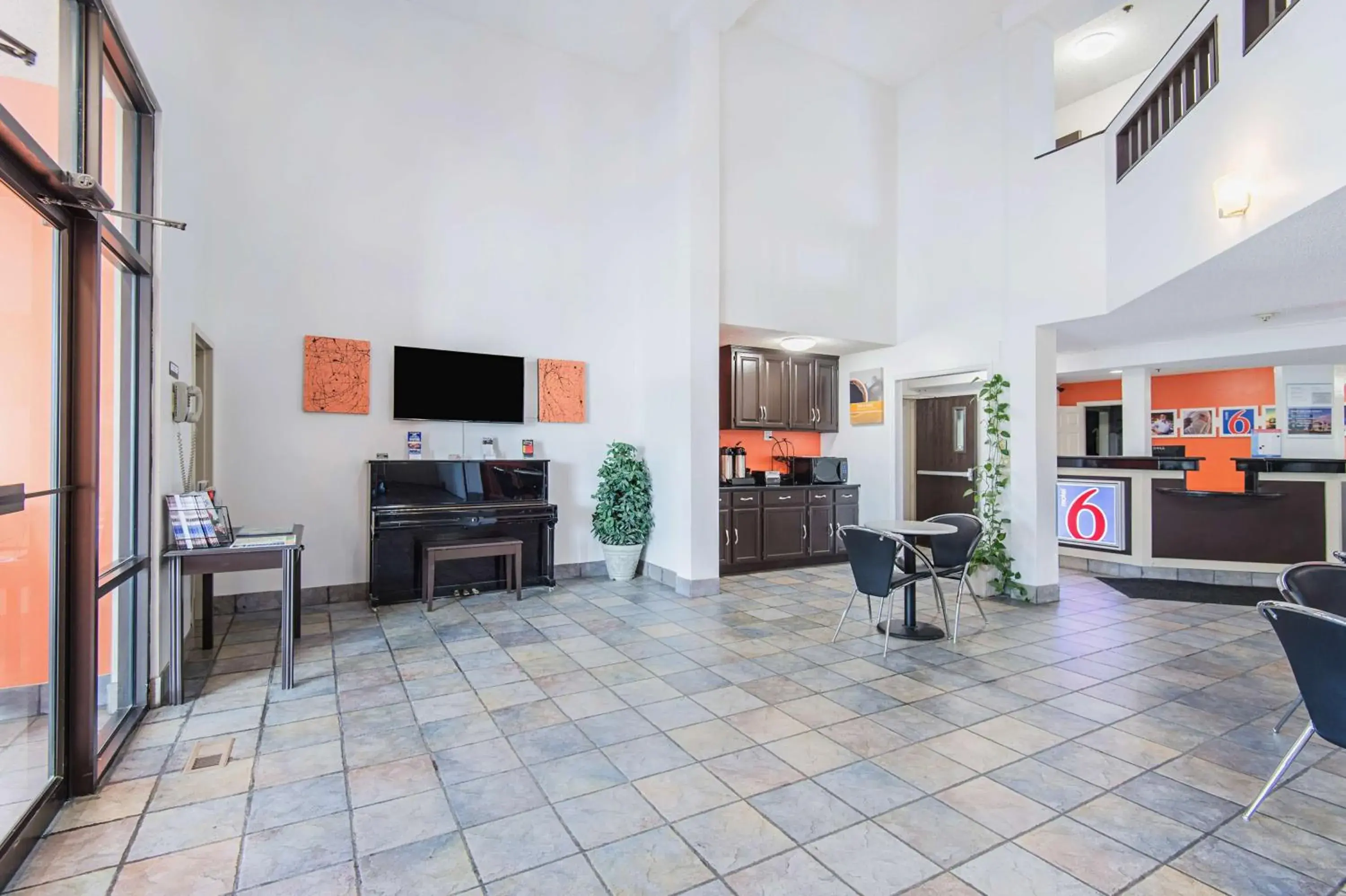 Lobby or reception in Motel 6-Lawrence, KS Lobby or reception in Motel 6-Lawrence, KS