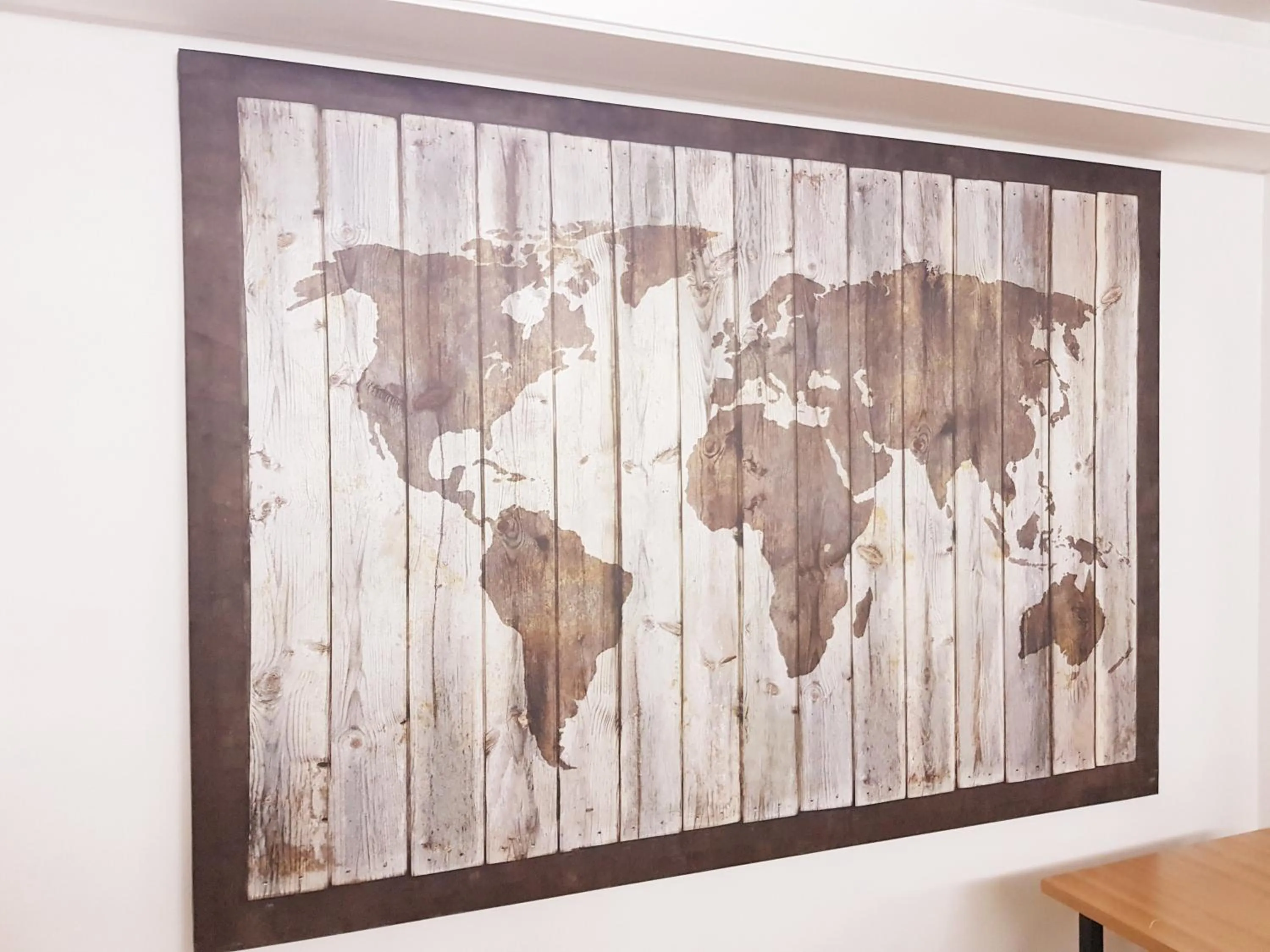 Decorative detail in Sleep Inn Hostel