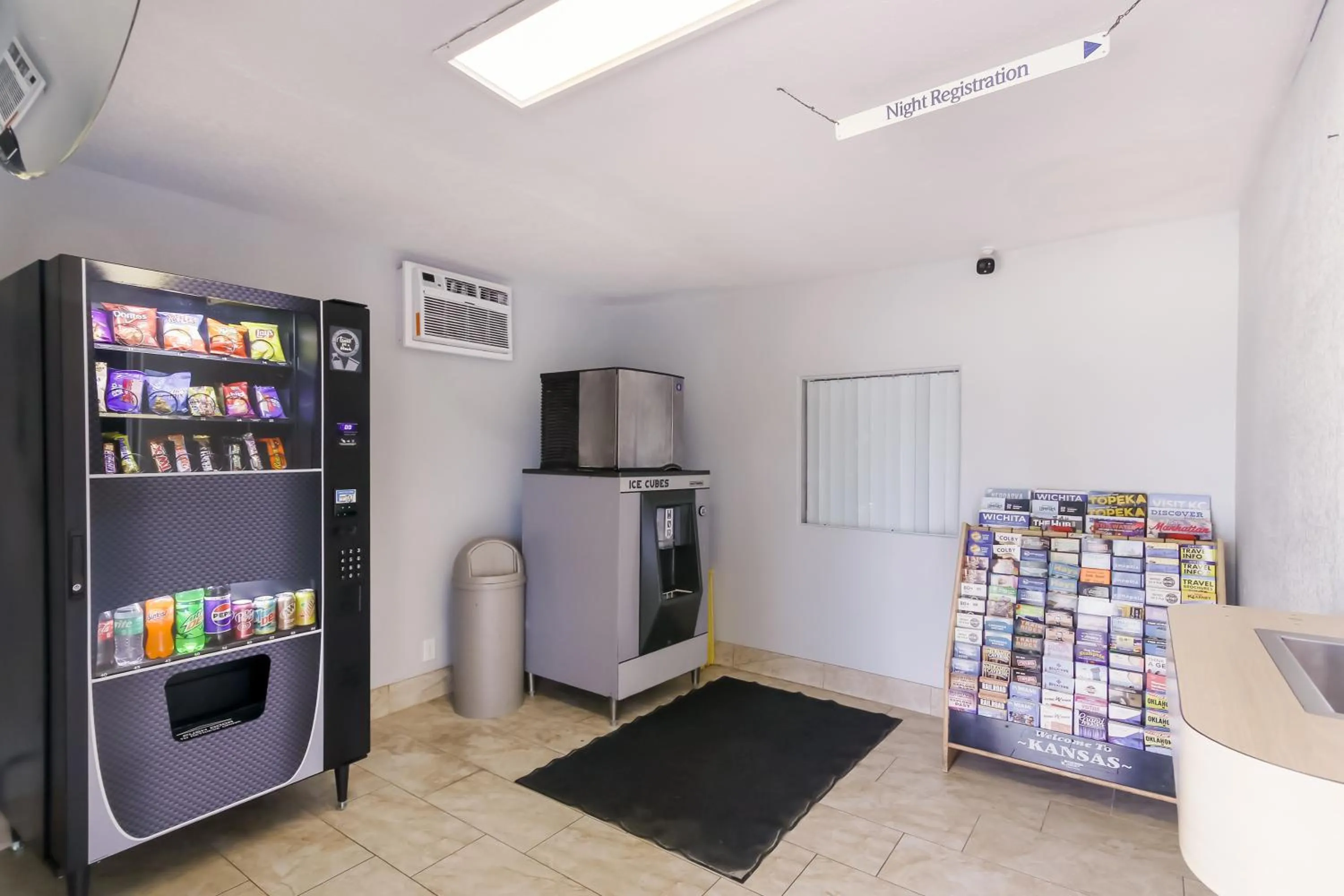 vending machine in Home 6 by Townhouse Topeka KS I 70