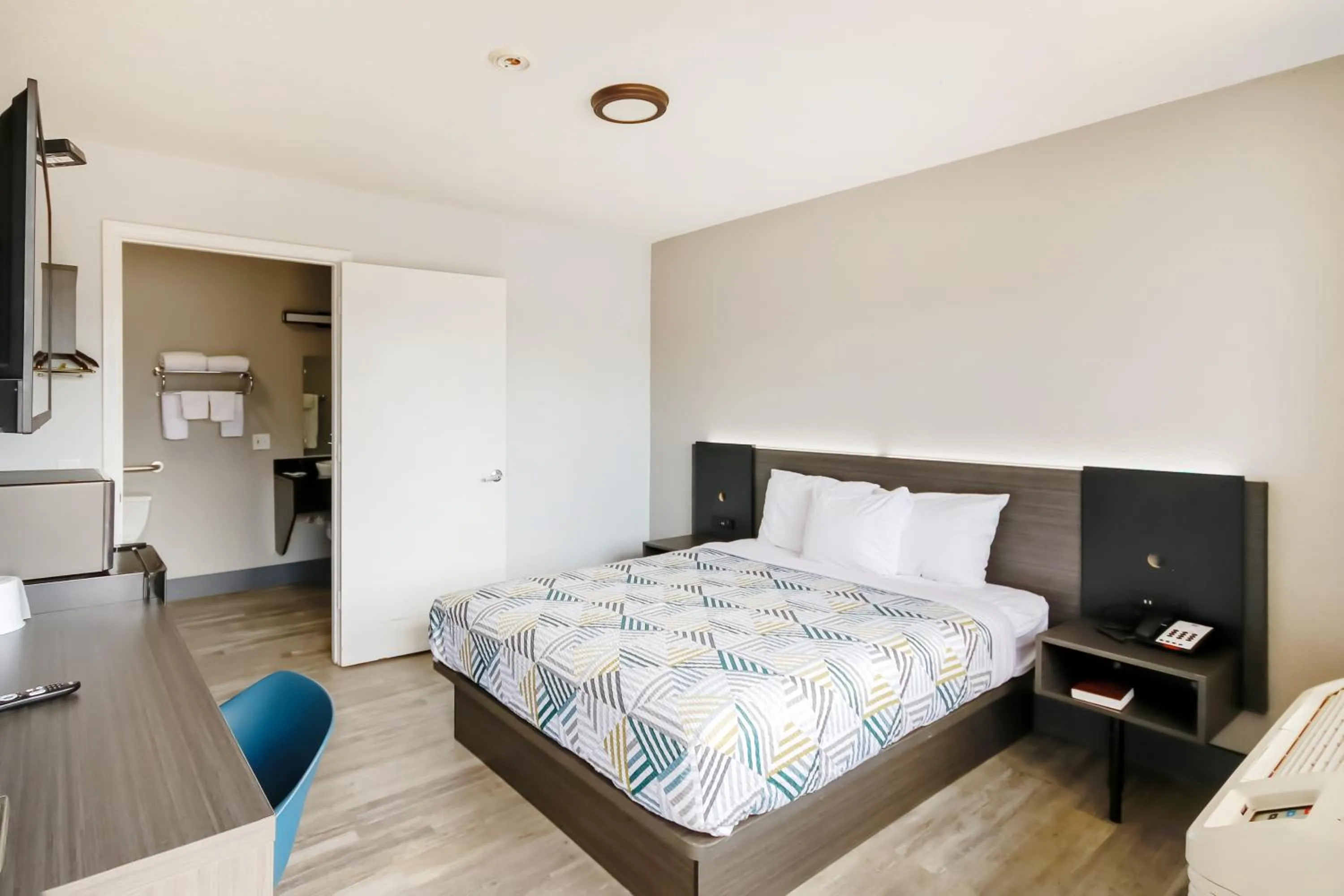 Bedroom, Bed in Home 6 by Townhouse Topeka KS I 70