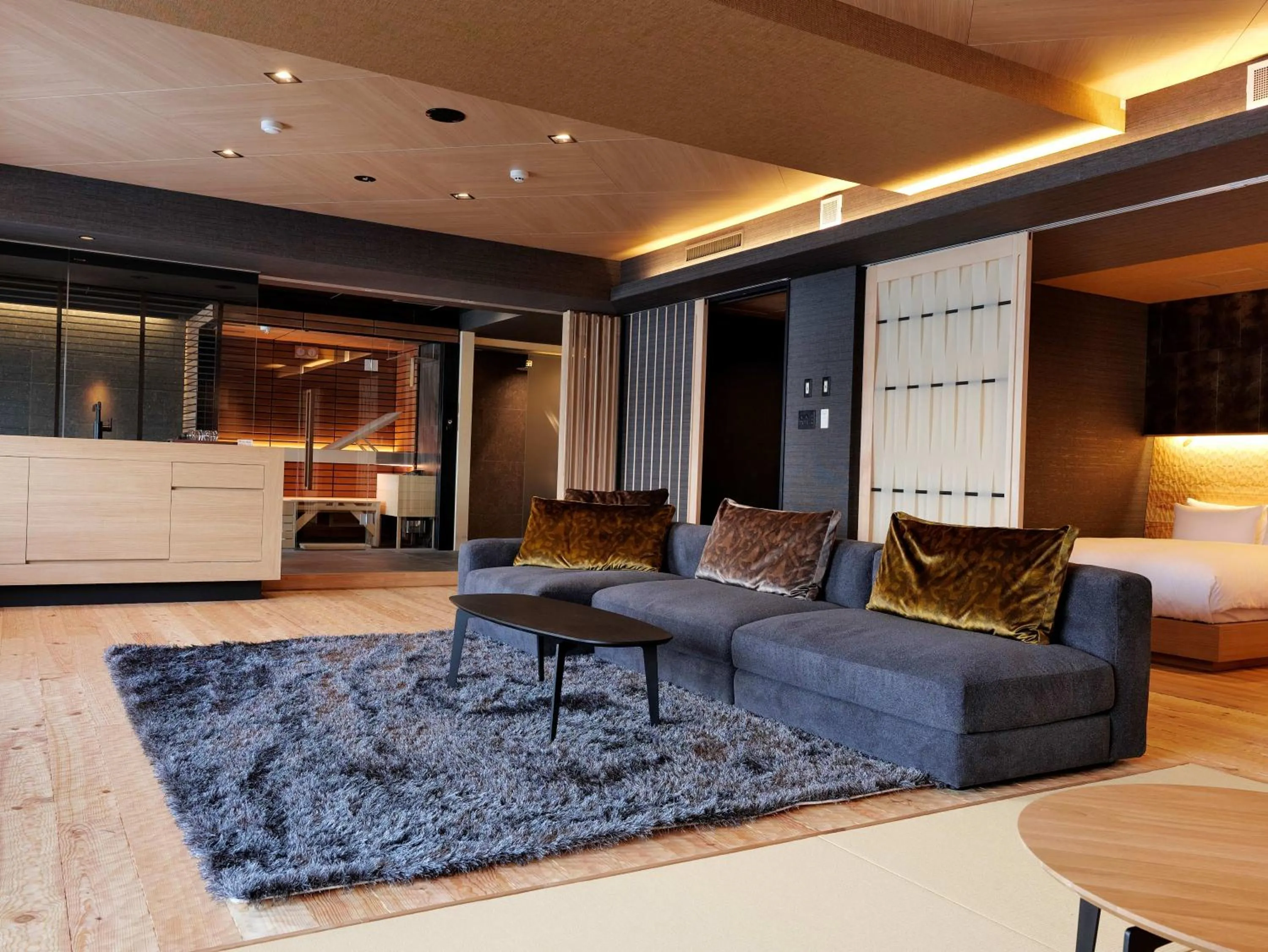 Living room in Akan Yuku no Sato Tsuruga