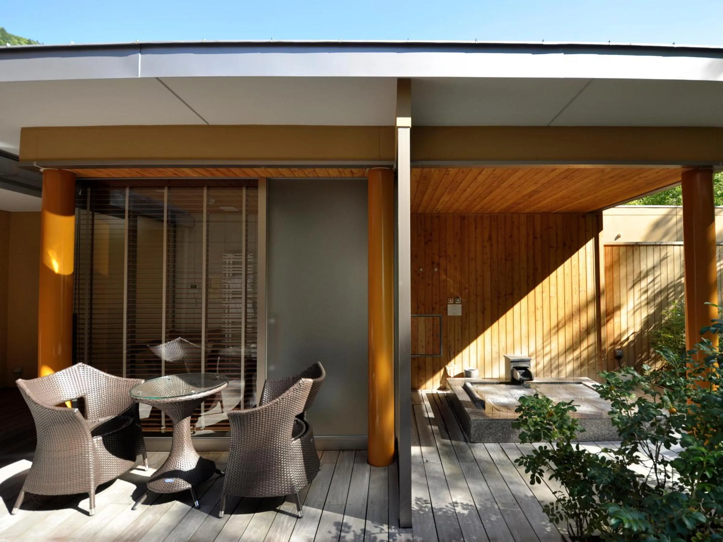 Patio in Jozankei Tsuruga Resort Spa Mori no Uta