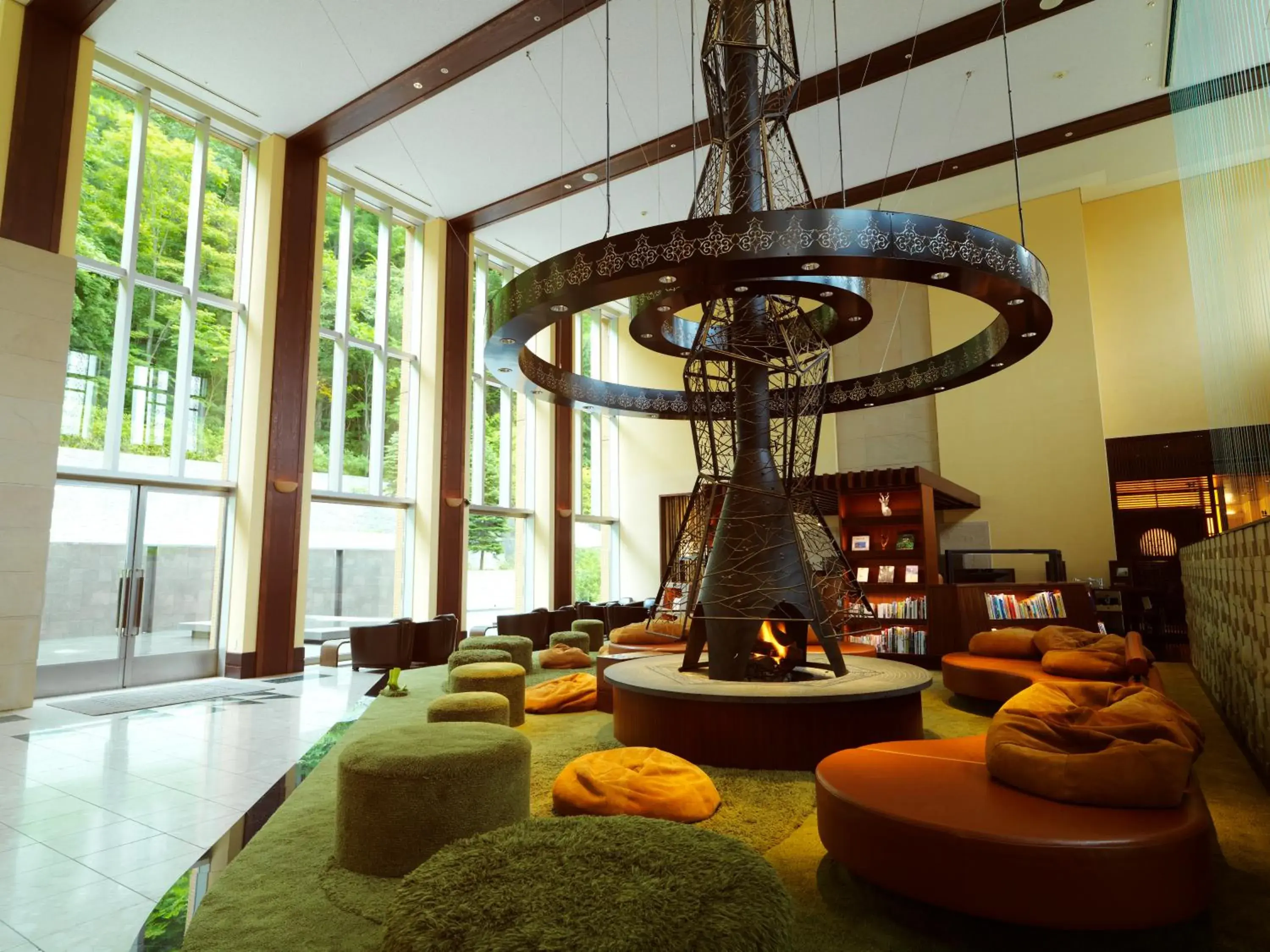 Lounge or bar in Jozankei Tsuruga Resort Spa Mori no Uta Lounge or bar in Jozankei Tsuruga Resort Spa Mori no Uta