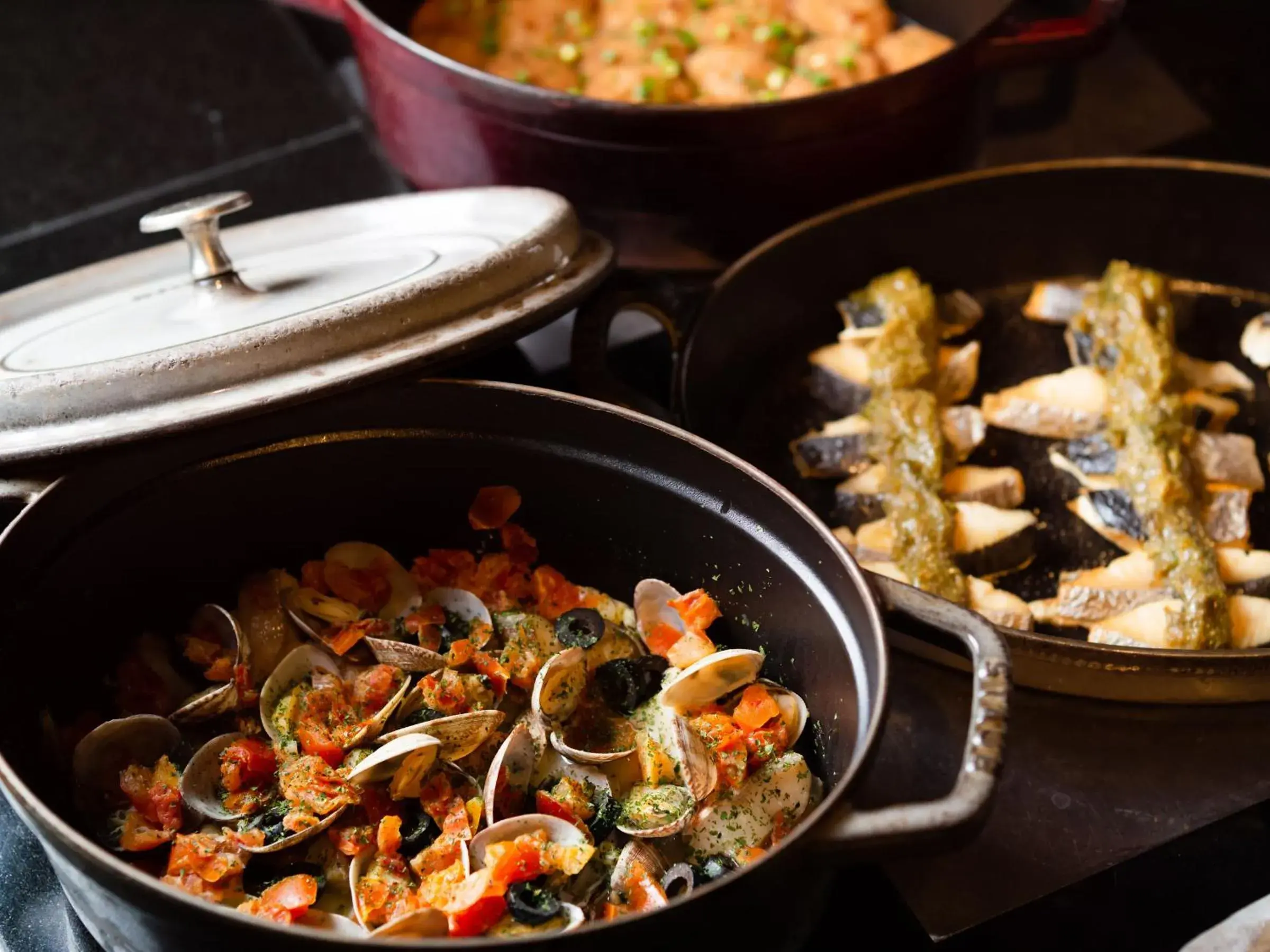 Food close-up in Jozankei Tsuruga Resort Spa Mori no Uta Food close-up in Jozankei Tsuruga Resort Spa Mori no Uta