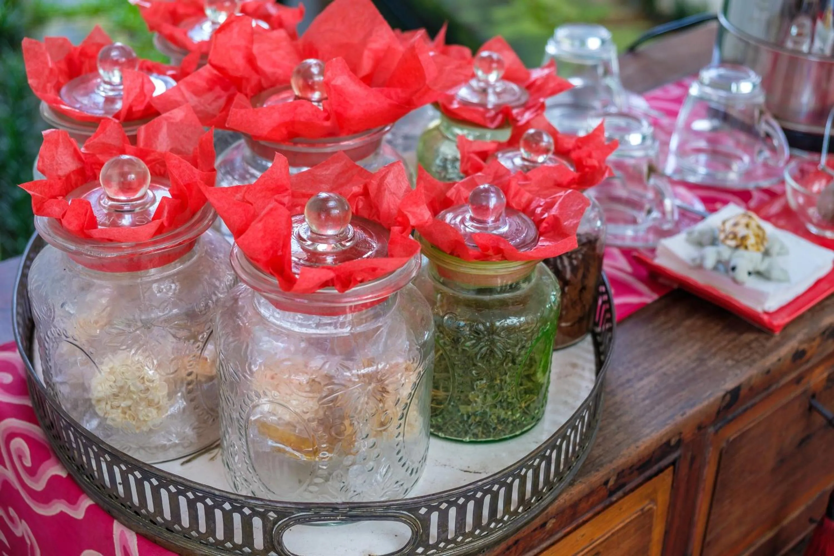 Decorative detail in Kamar Kamar Boutique Hotel