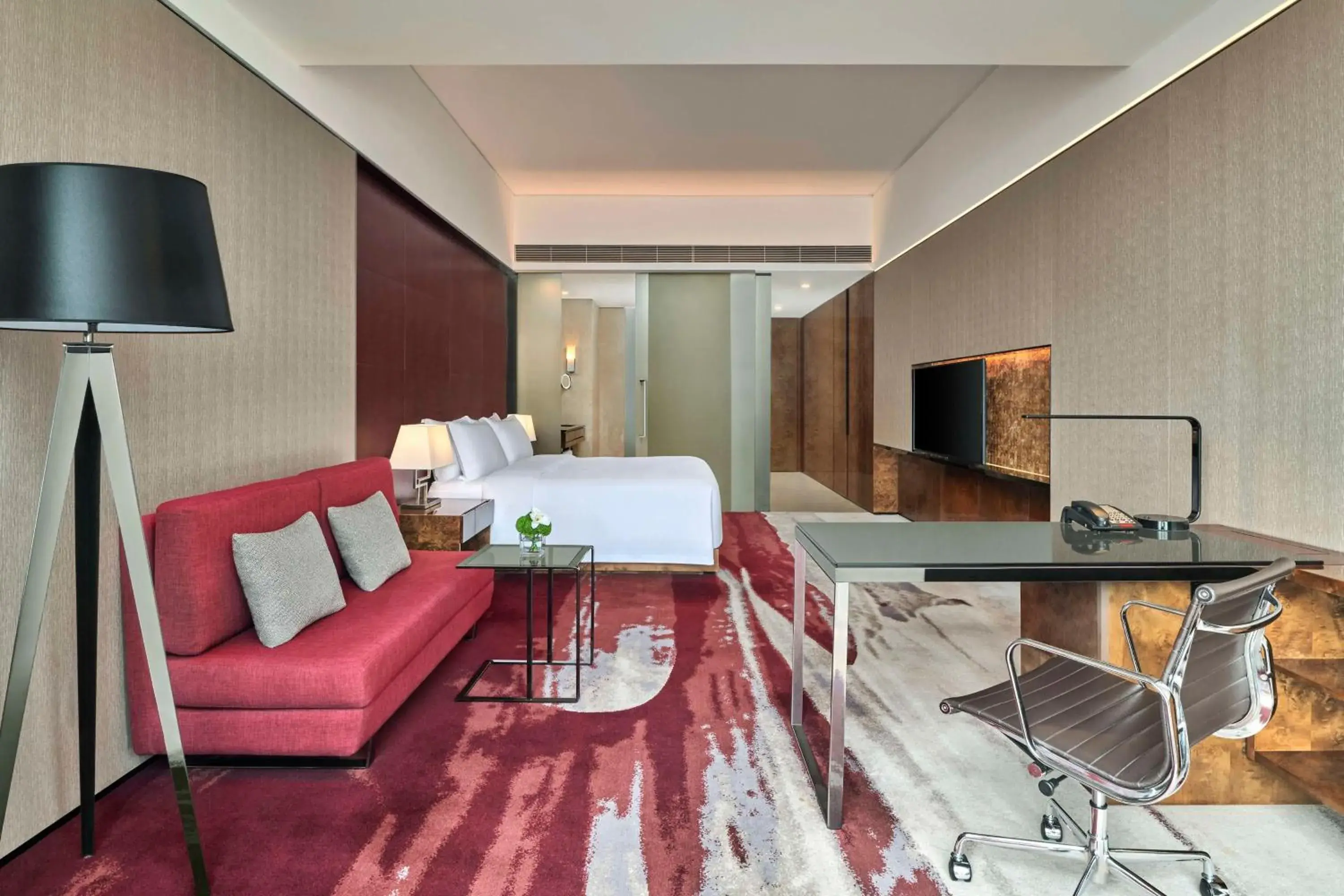 Executive King Room in Hilton Guangzhou Tianhe Executive King Room in Hilton Guangzhou Tianhe