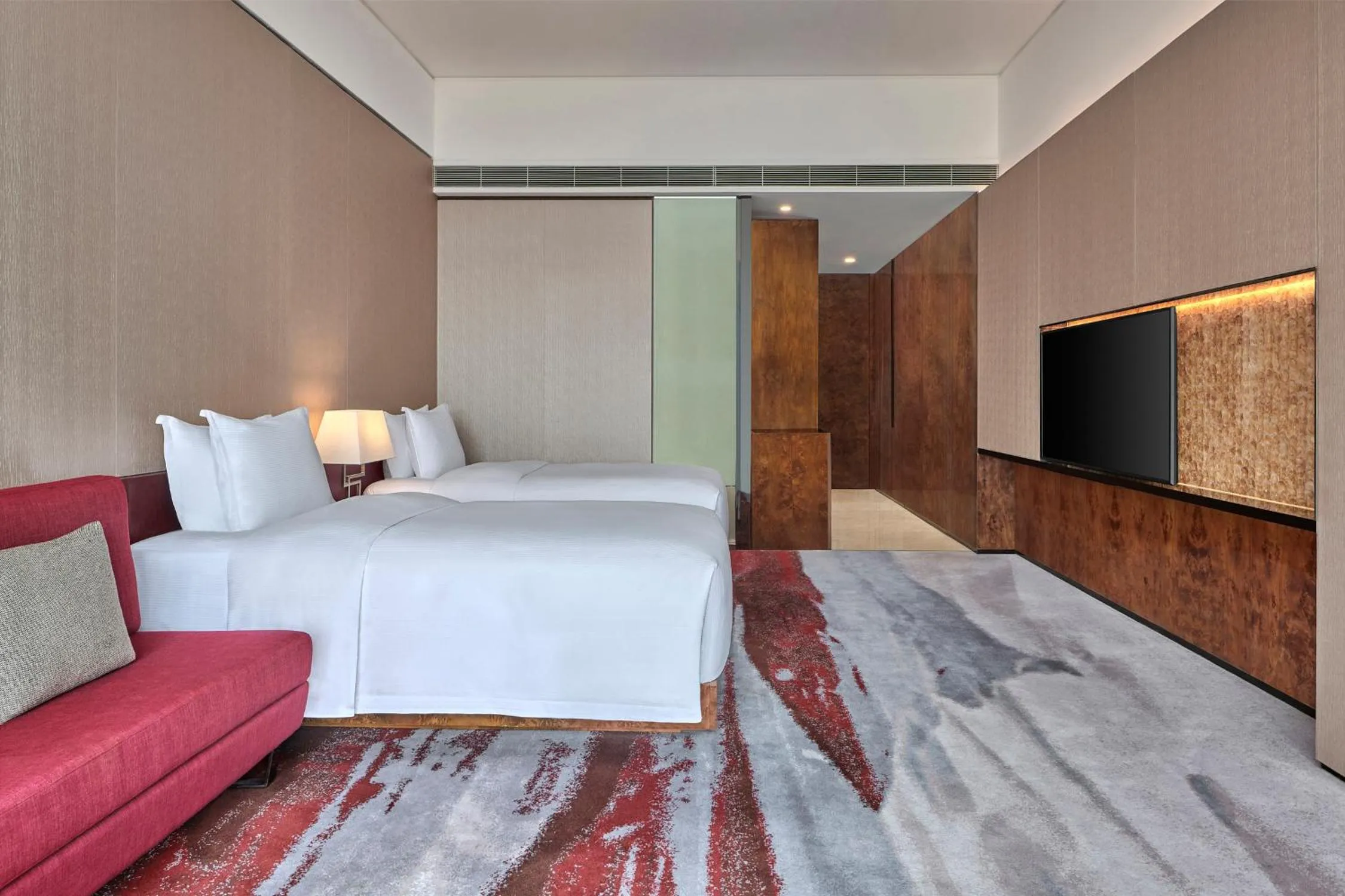 Bedroom, Bed in Hilton Guangzhou Tianhe