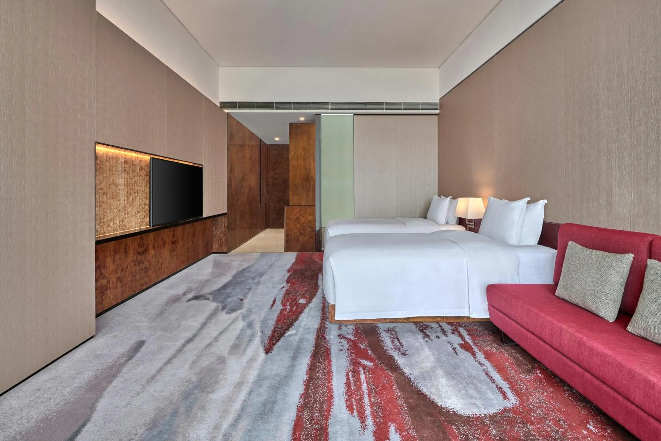 Bedroom, Bed in Hilton Guangzhou Tianhe