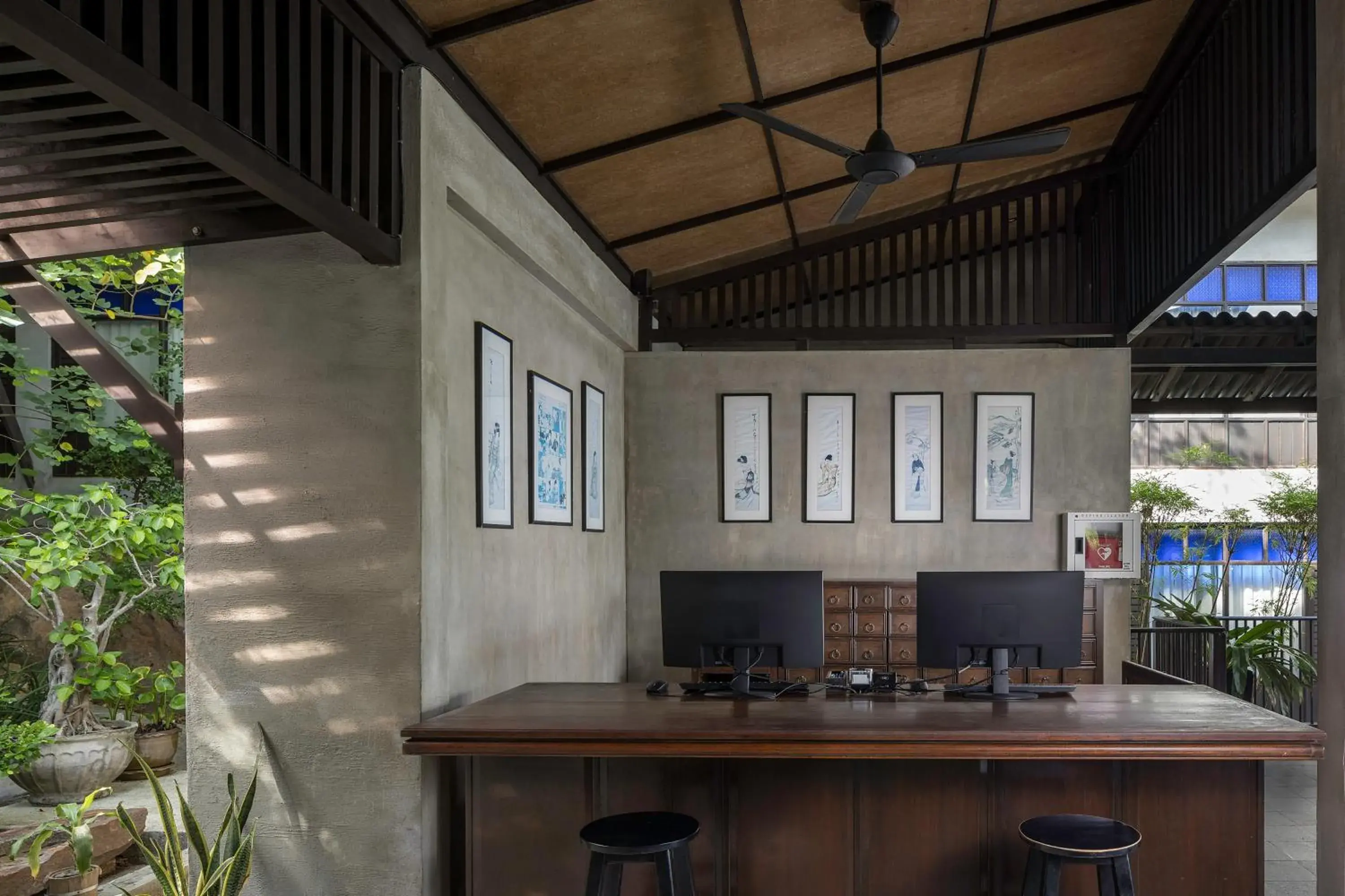 Lobby or reception in Homm Chura Samui Lobby or reception in Homm Chura Samui