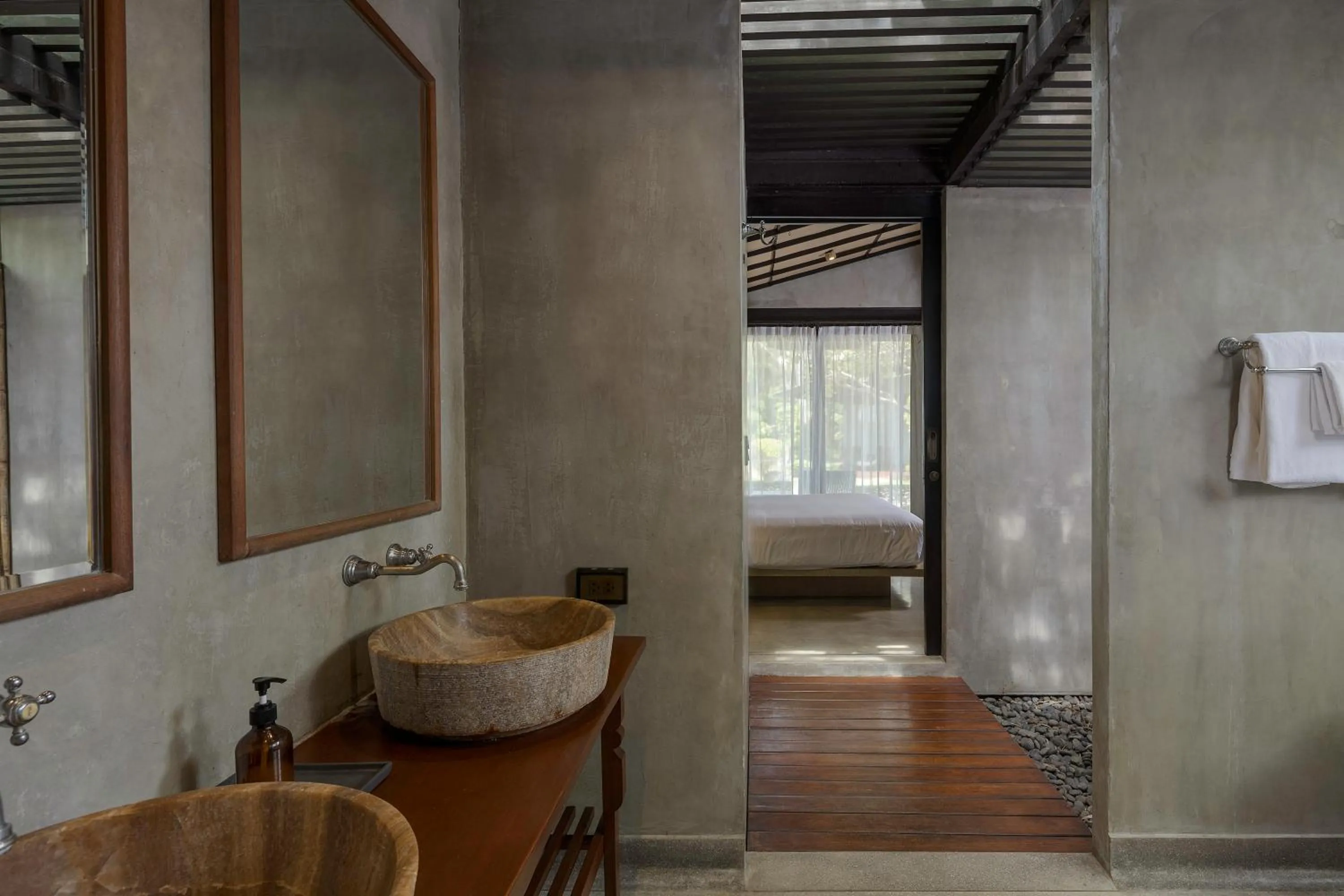 Bathroom, Bed in Homm Chura Samui
