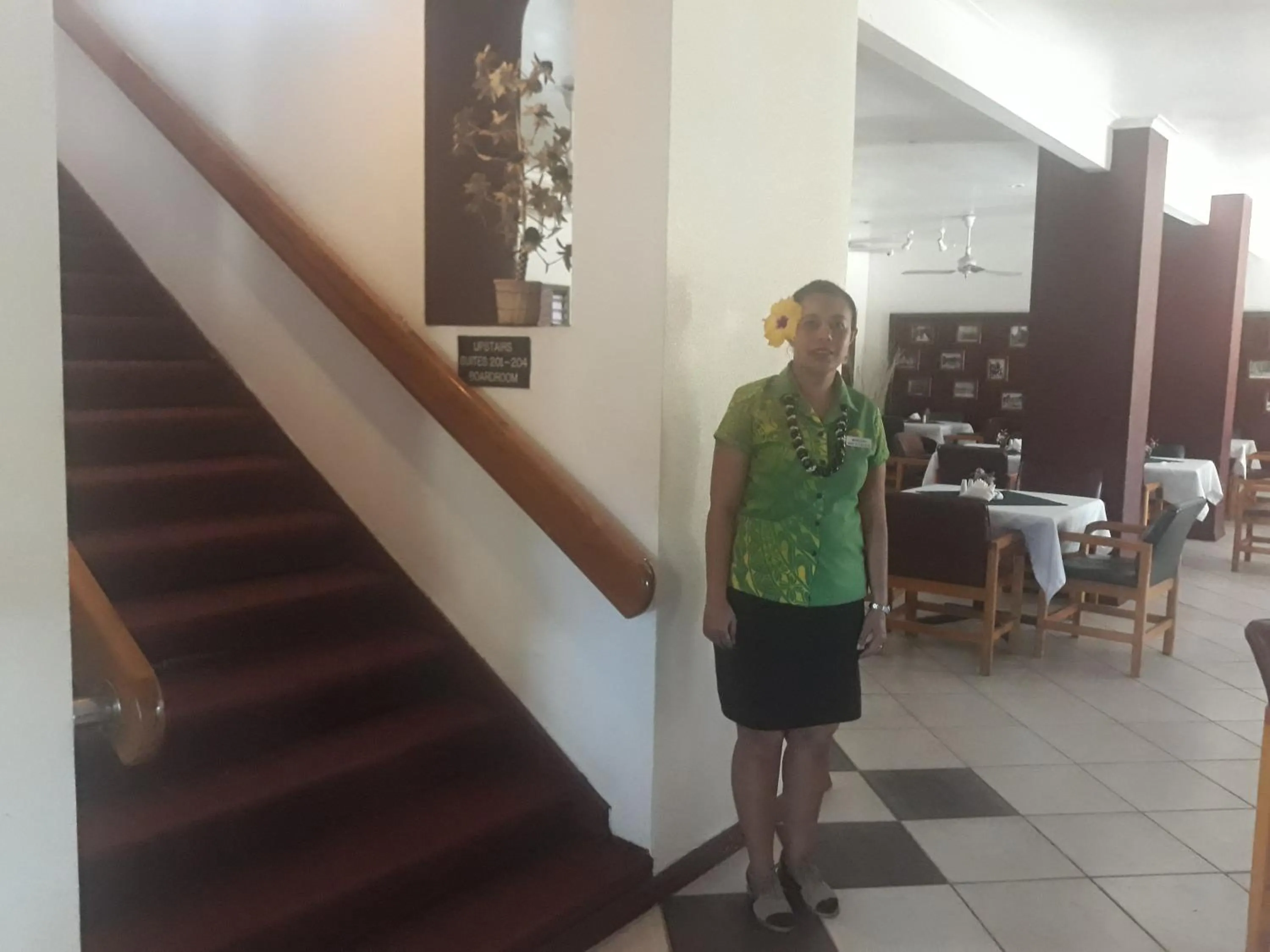 Staff in Grand Eastern Hotel