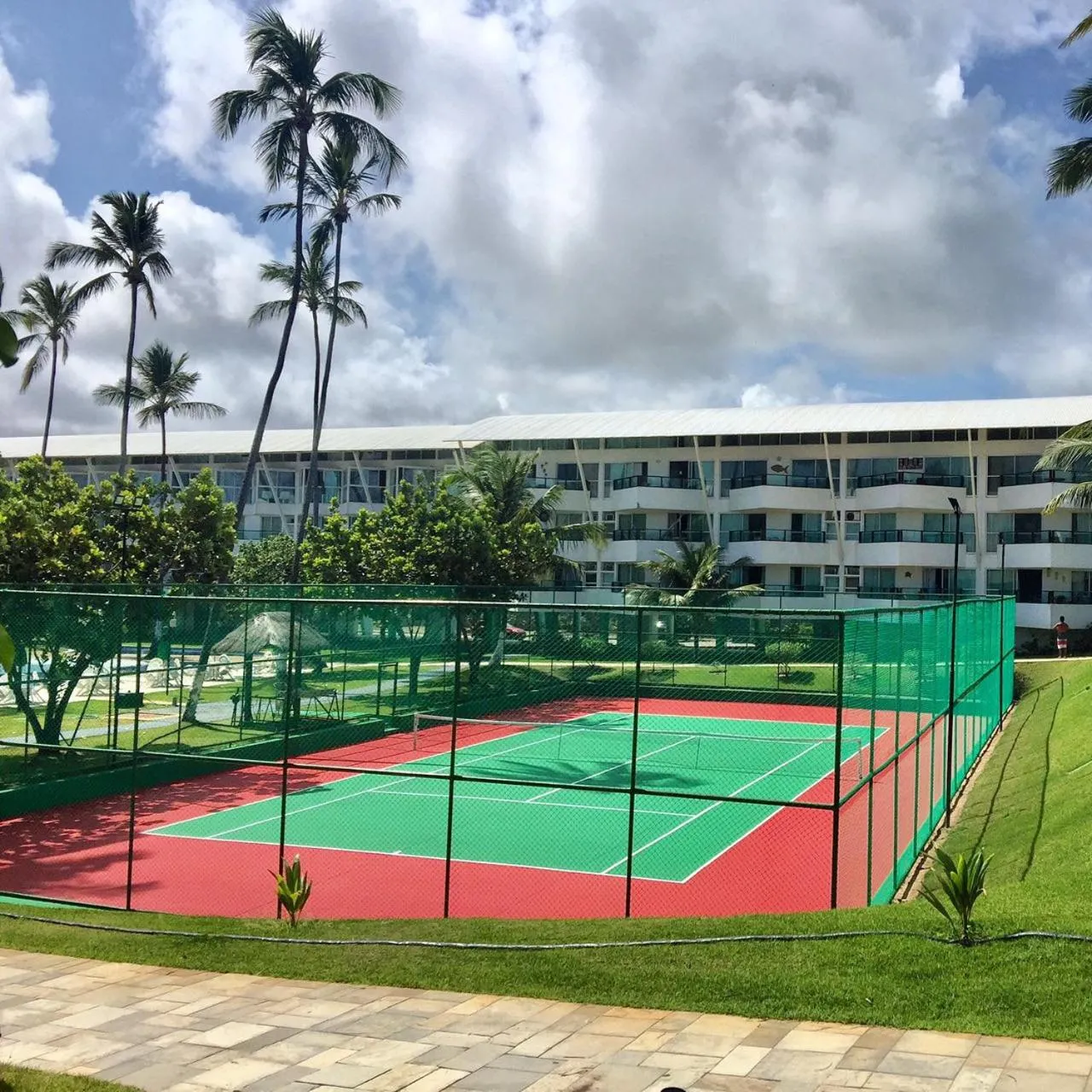 Tennis court in Ancorar Resort em Porto de Galinhas