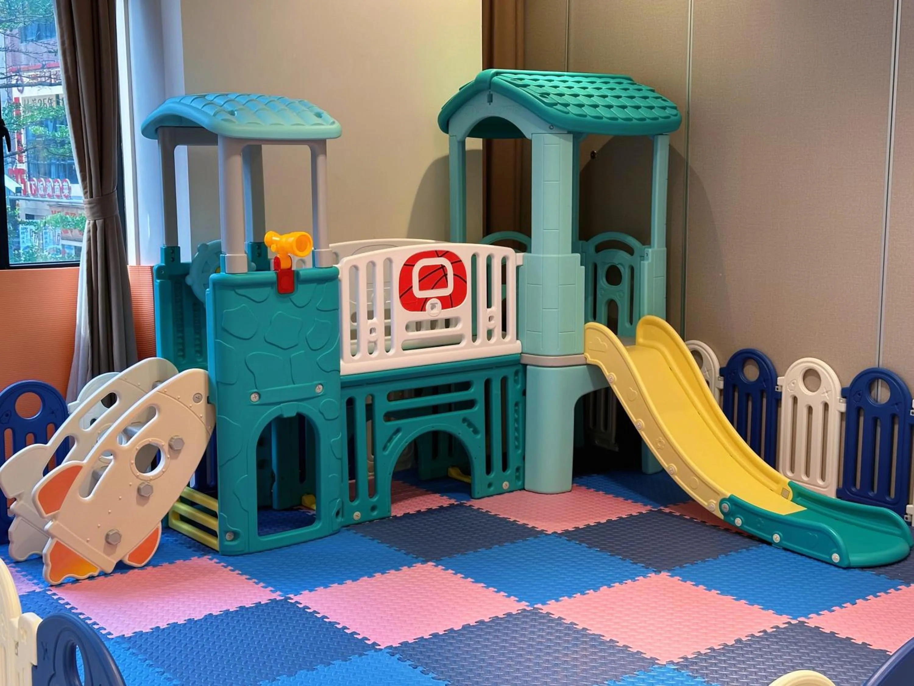 Children play ground in Bridal Tea House Hotel