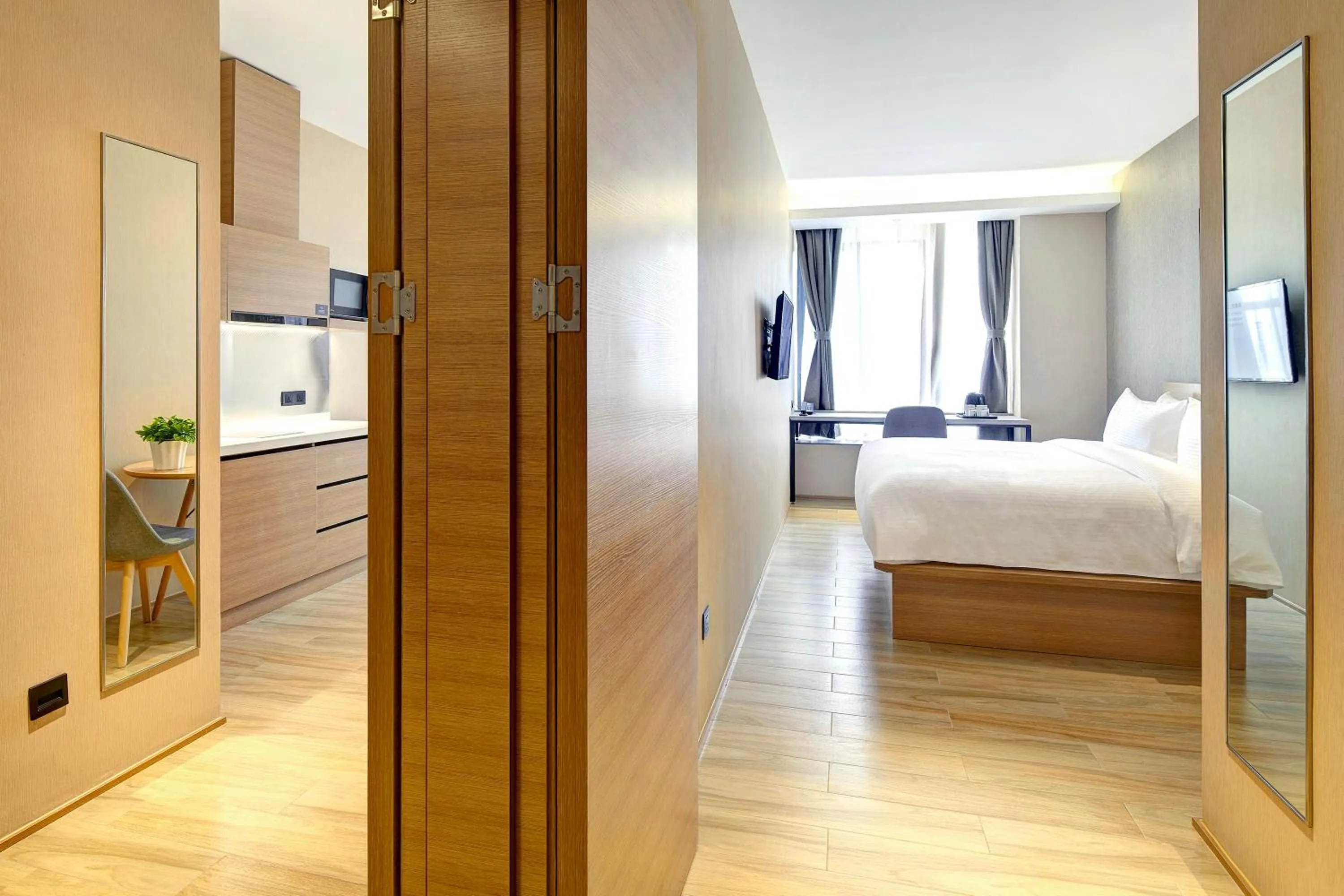 Bedroom, Bed in Bridal Tea House Hotel