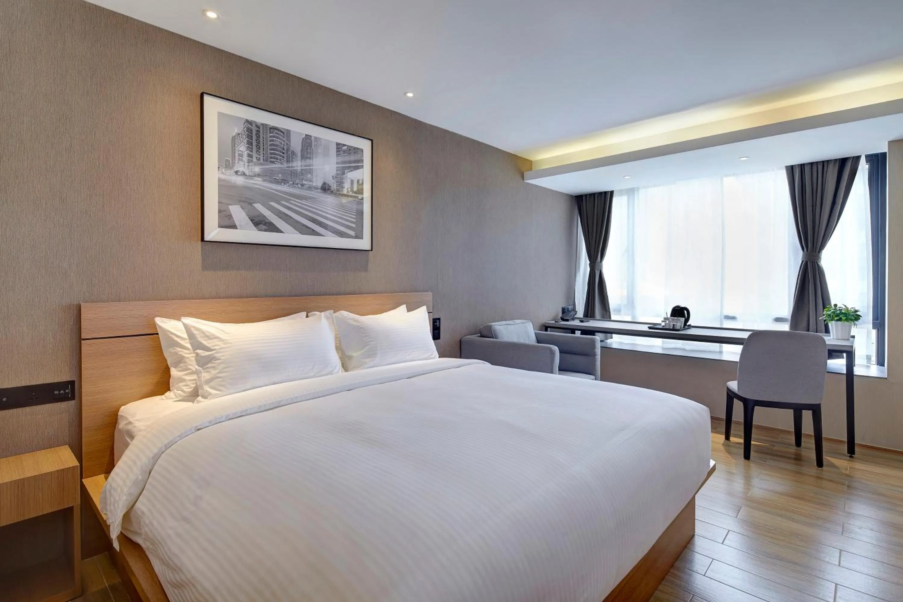 Bedroom, Bed in Bridal Tea House Hotel