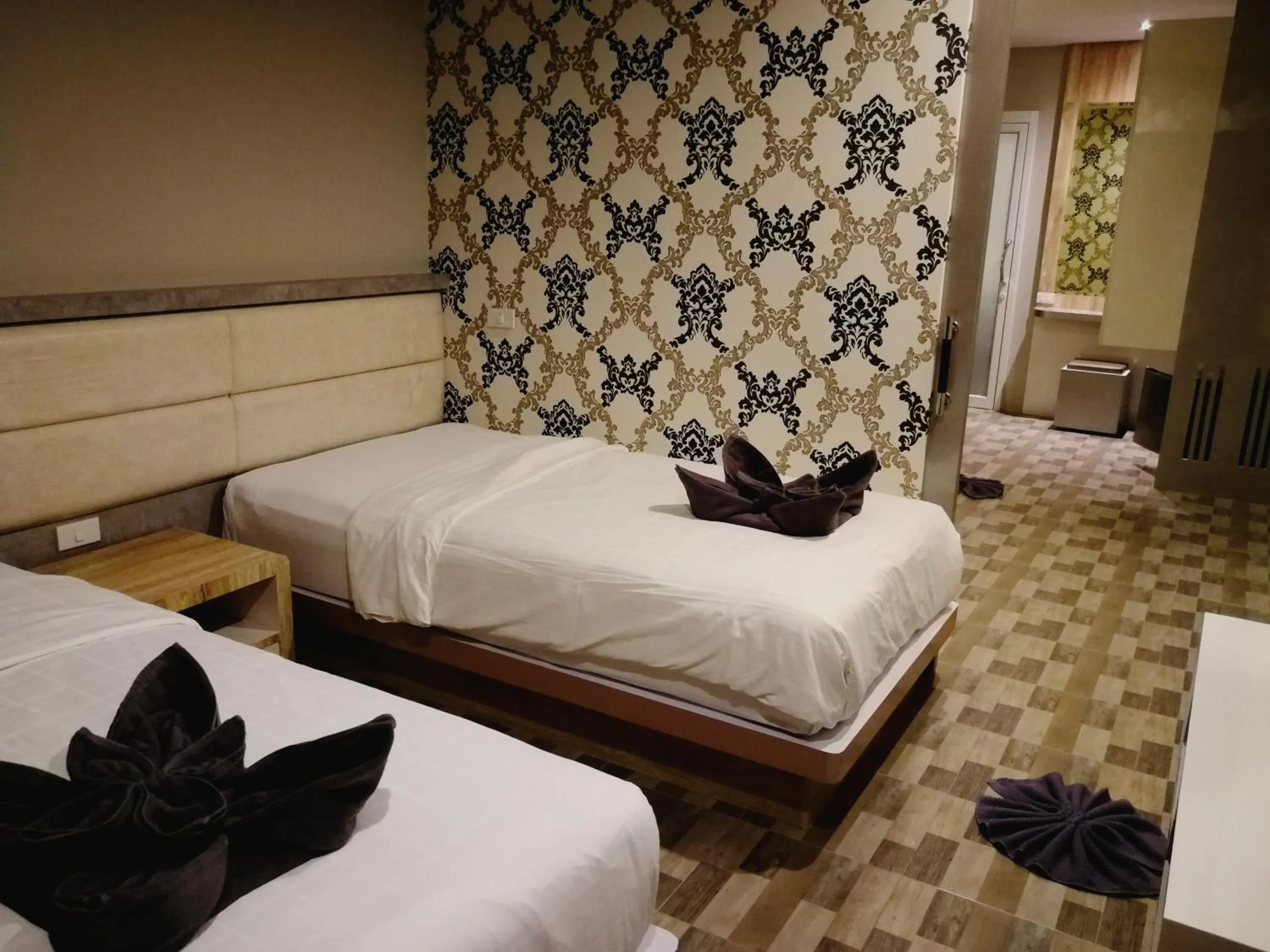 Bed in Ricci House Resort