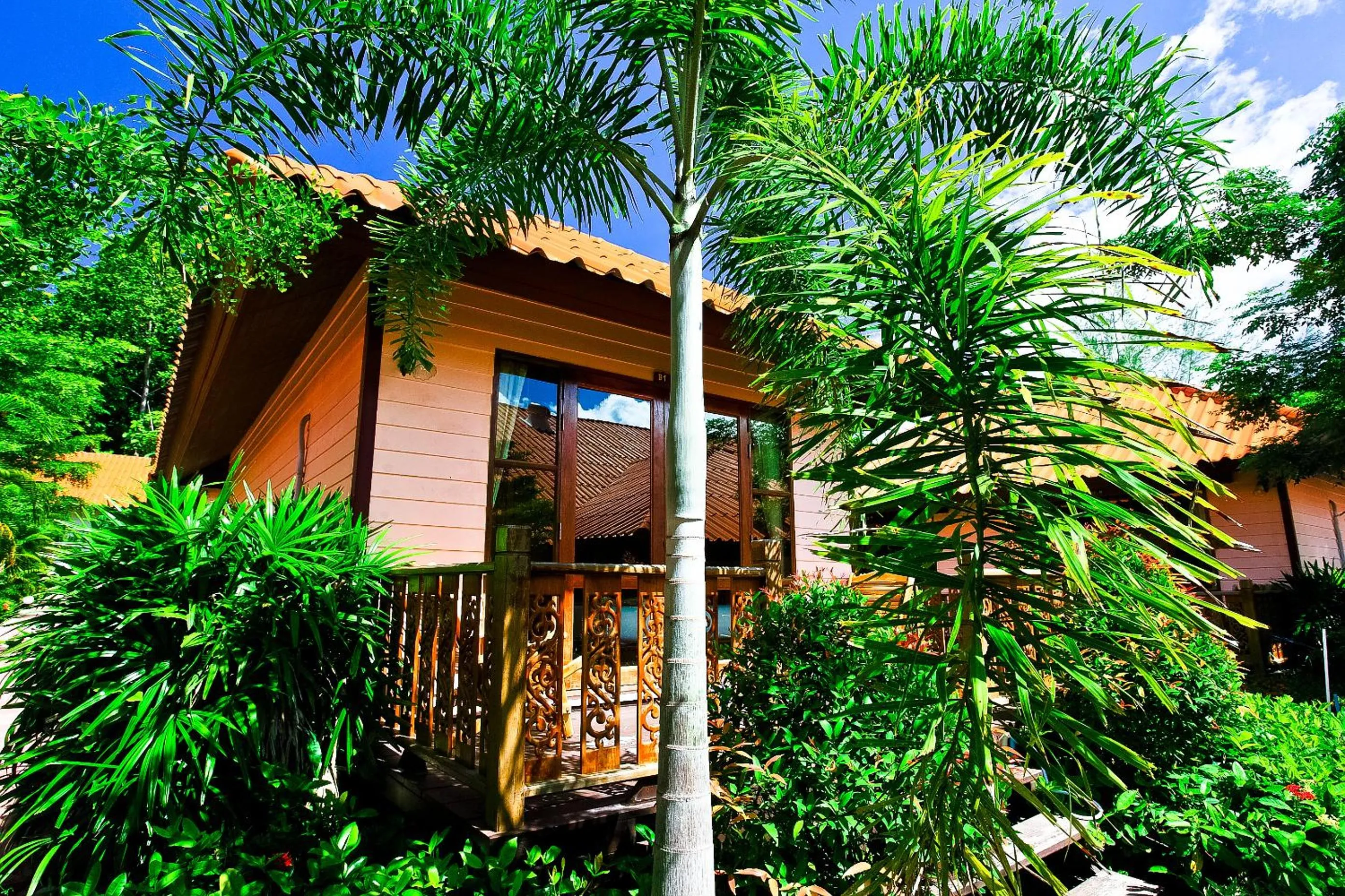 Decorative detail in Ricci House Resort