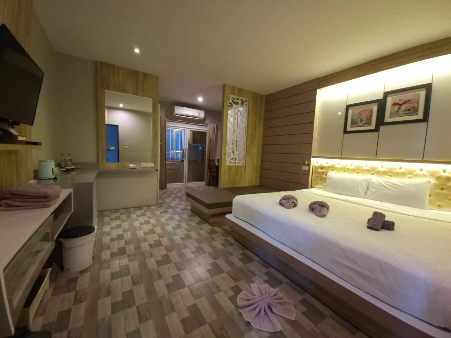 Bed in Ricci House Resort