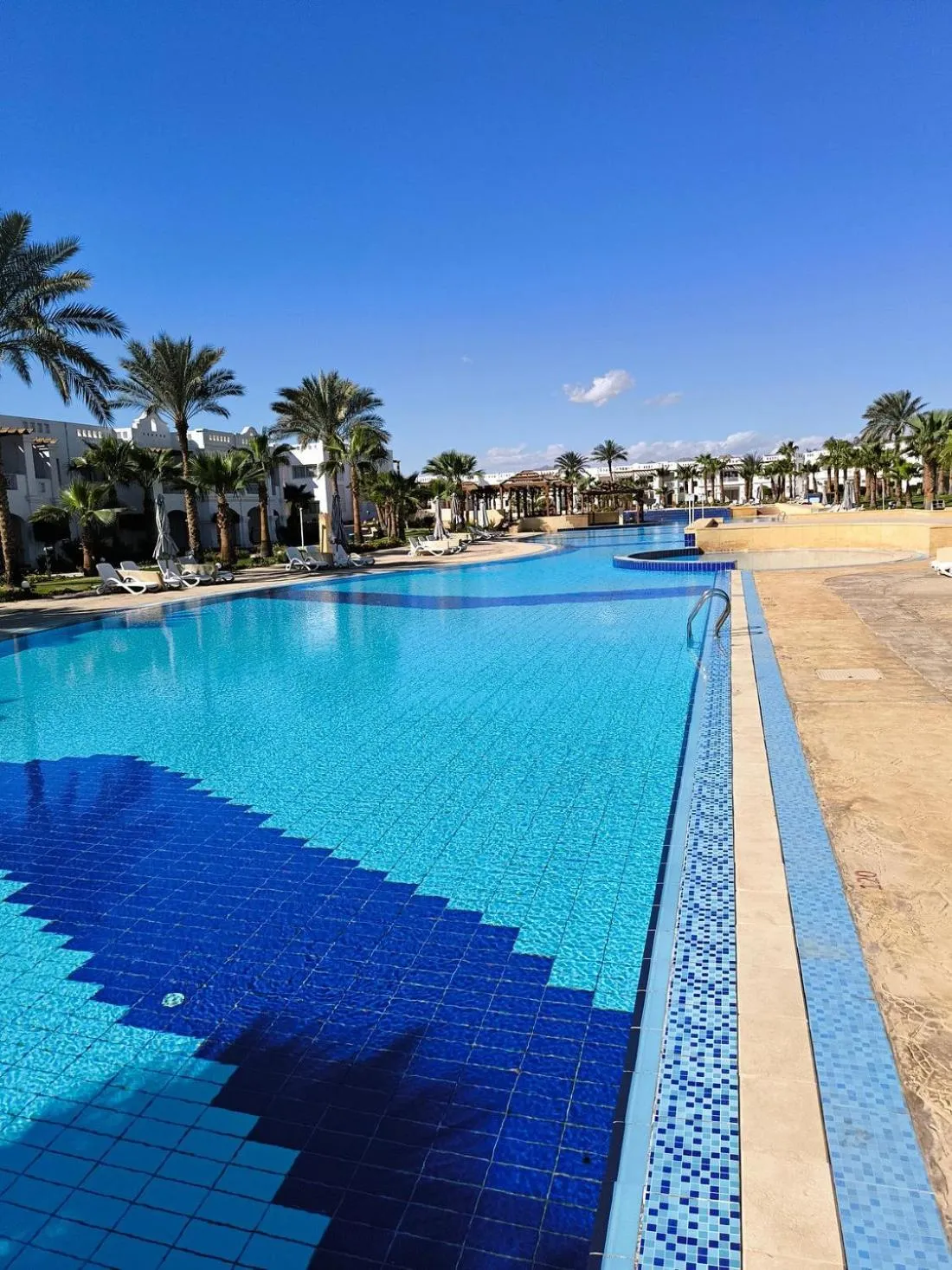Pool view in Continental Plaza Beach Resort