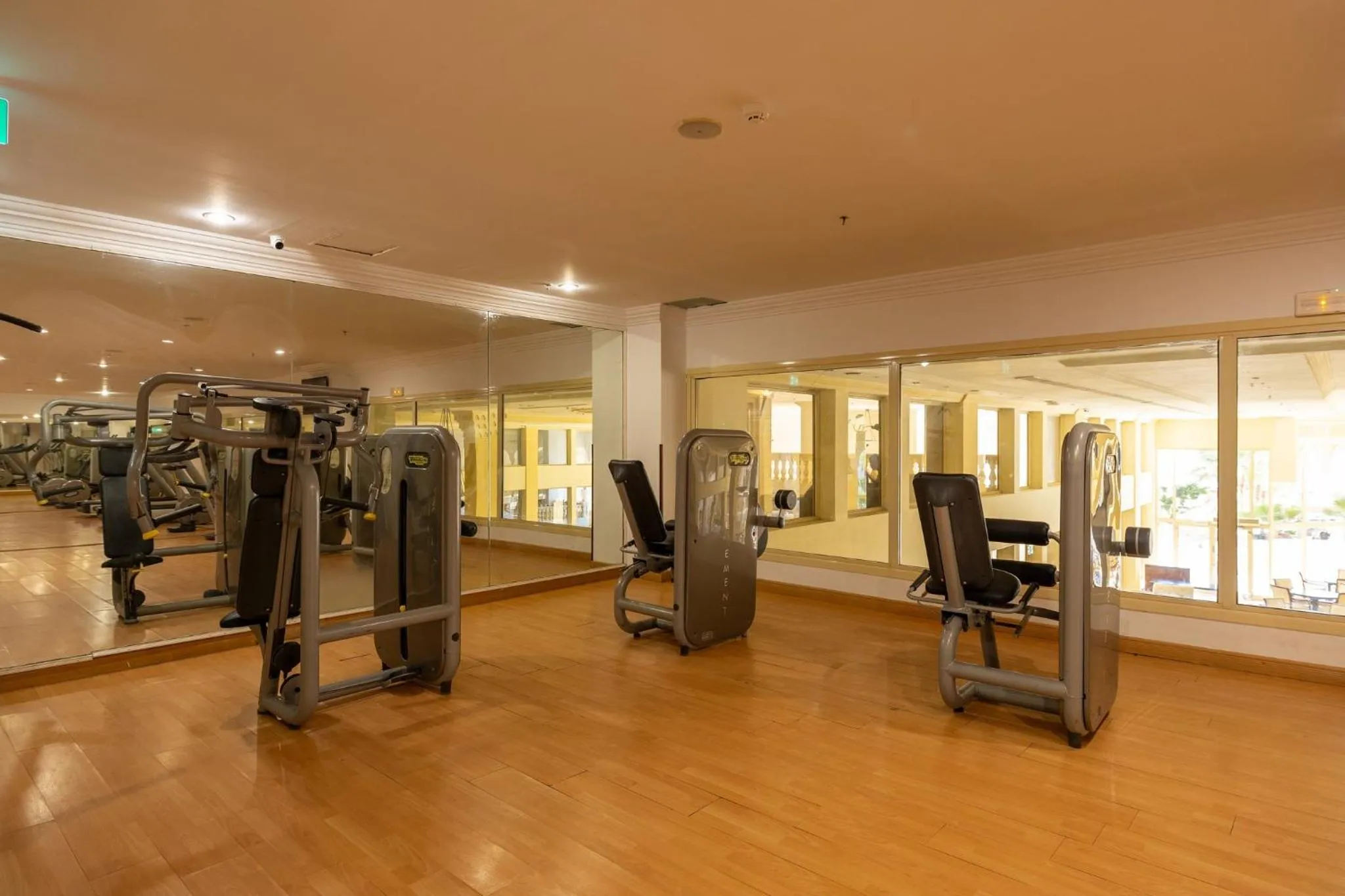 Fitness centre/facilities in Continental Plaza Beach Resort