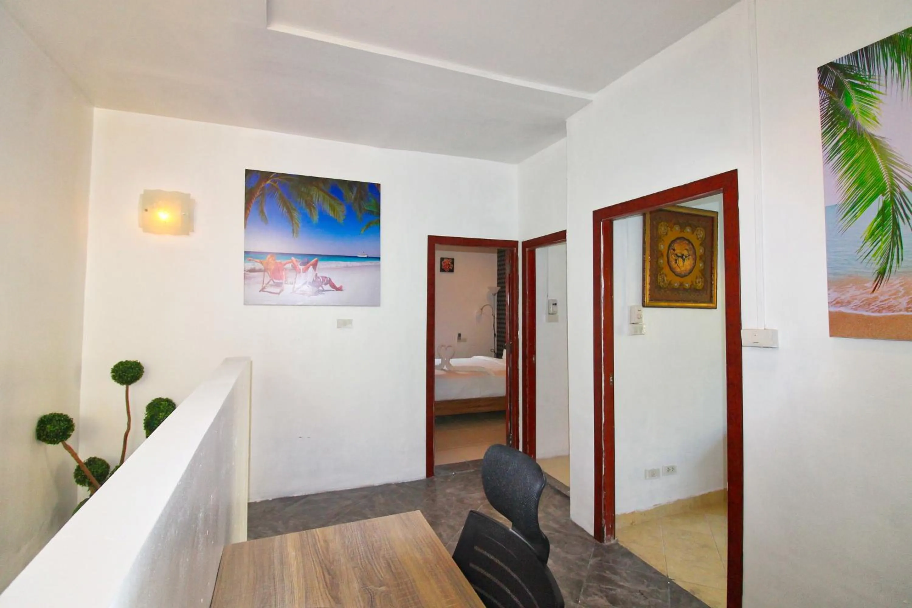 Library, Bed in Grande Adam Private Pool Villa